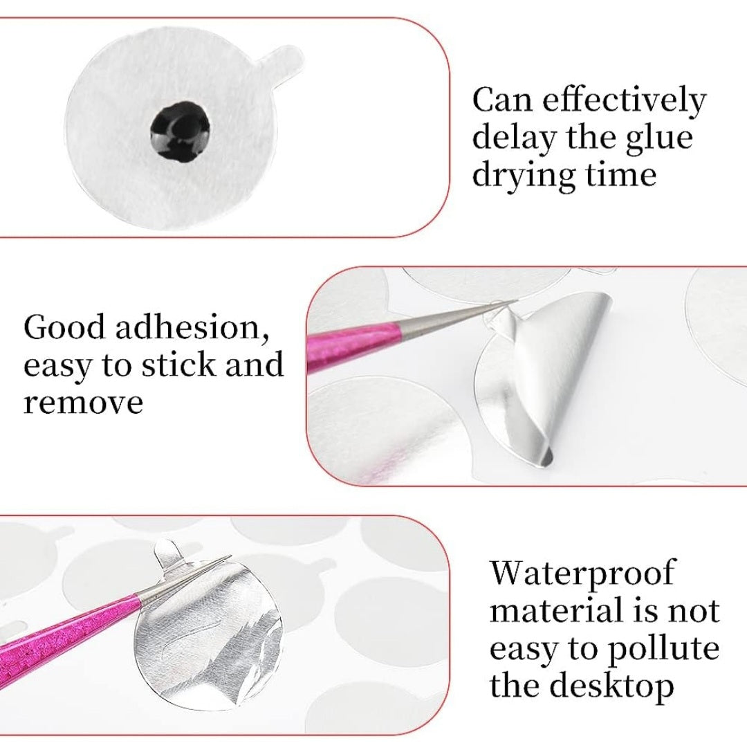 Disposable glue stickers Disposable glue stickers