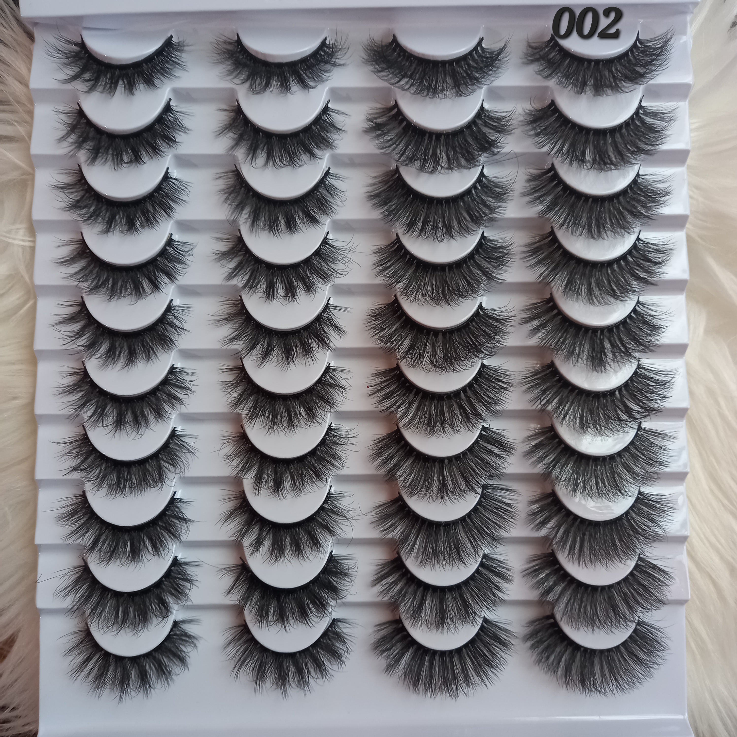 20 Pair Eyelash Pack - 002