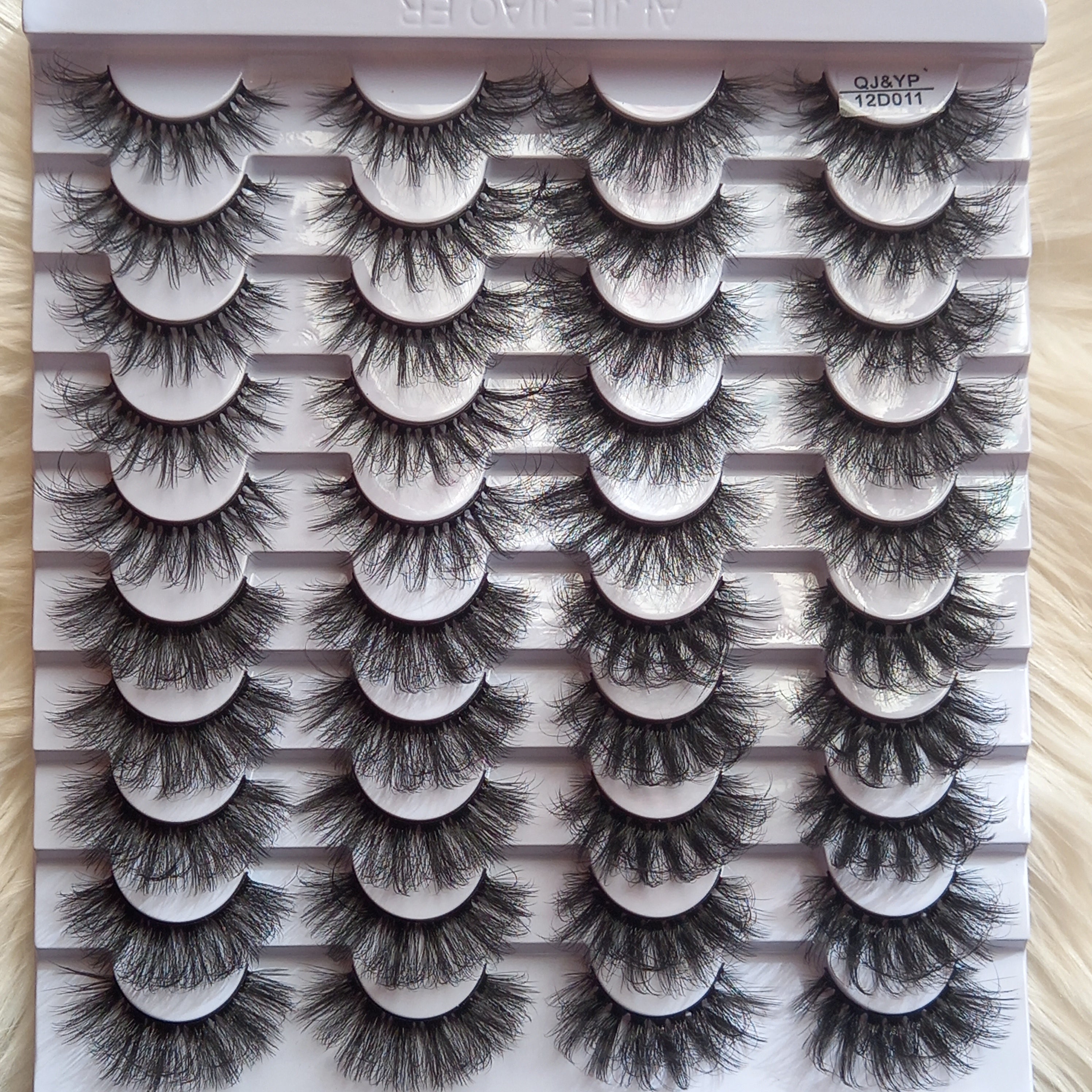 20 Pair Eyelash Pack - 12D011