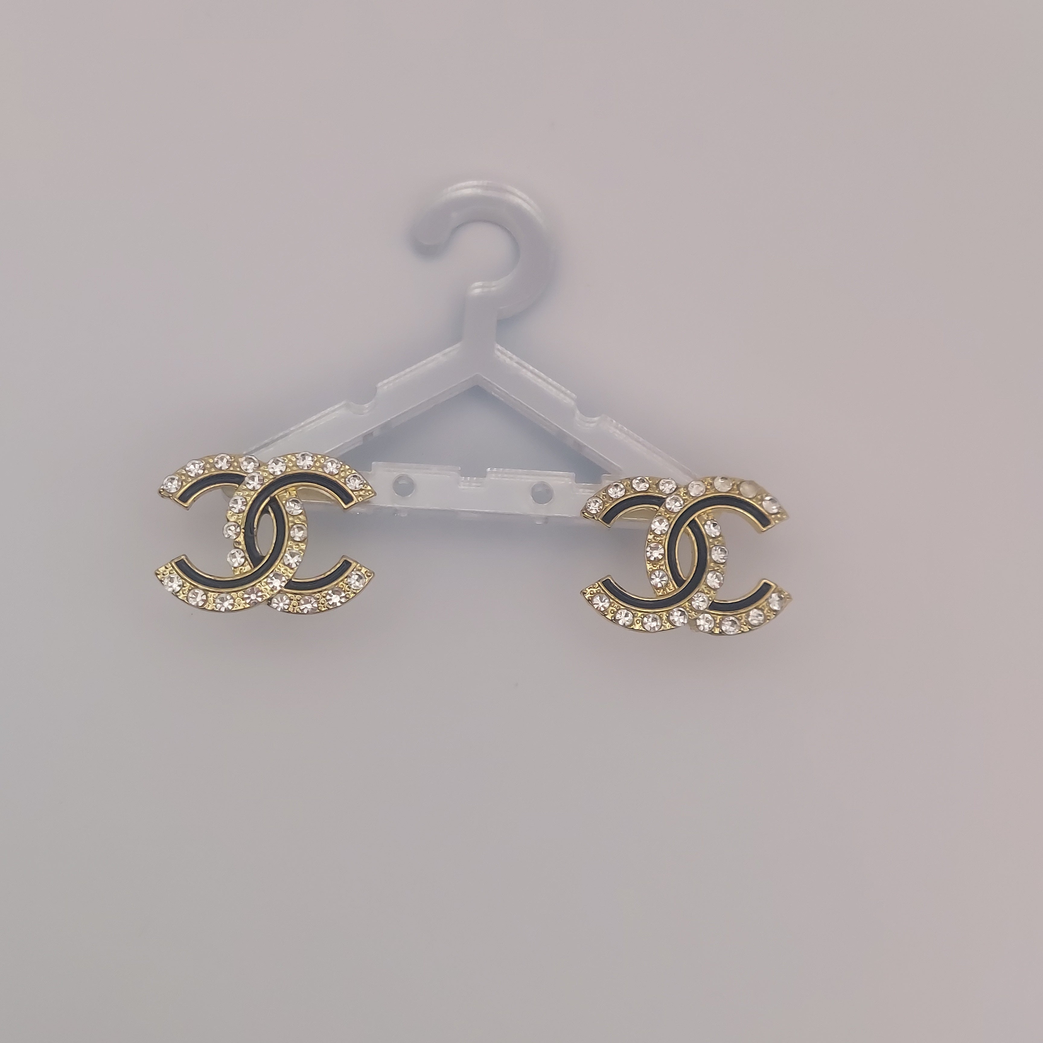 Chanel inspired earrings