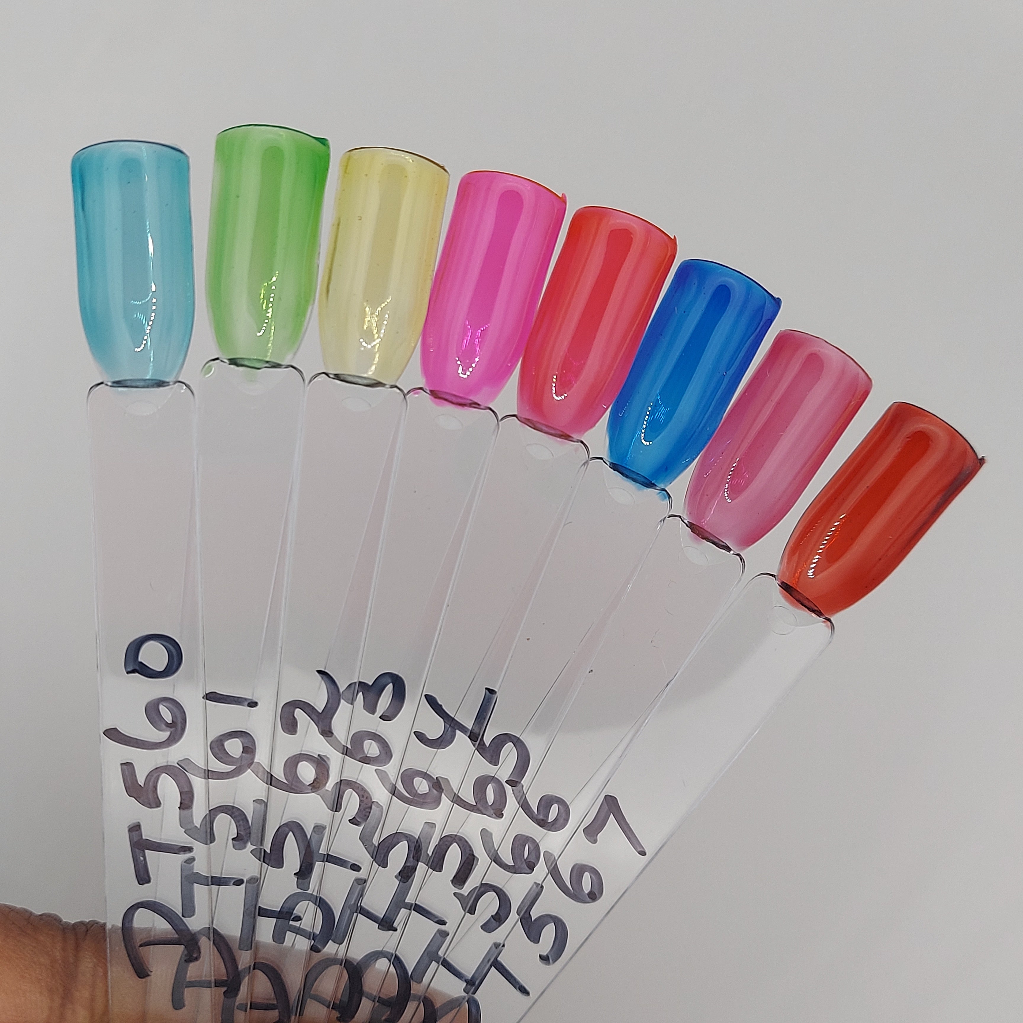 7mls jelly nude nail polishes