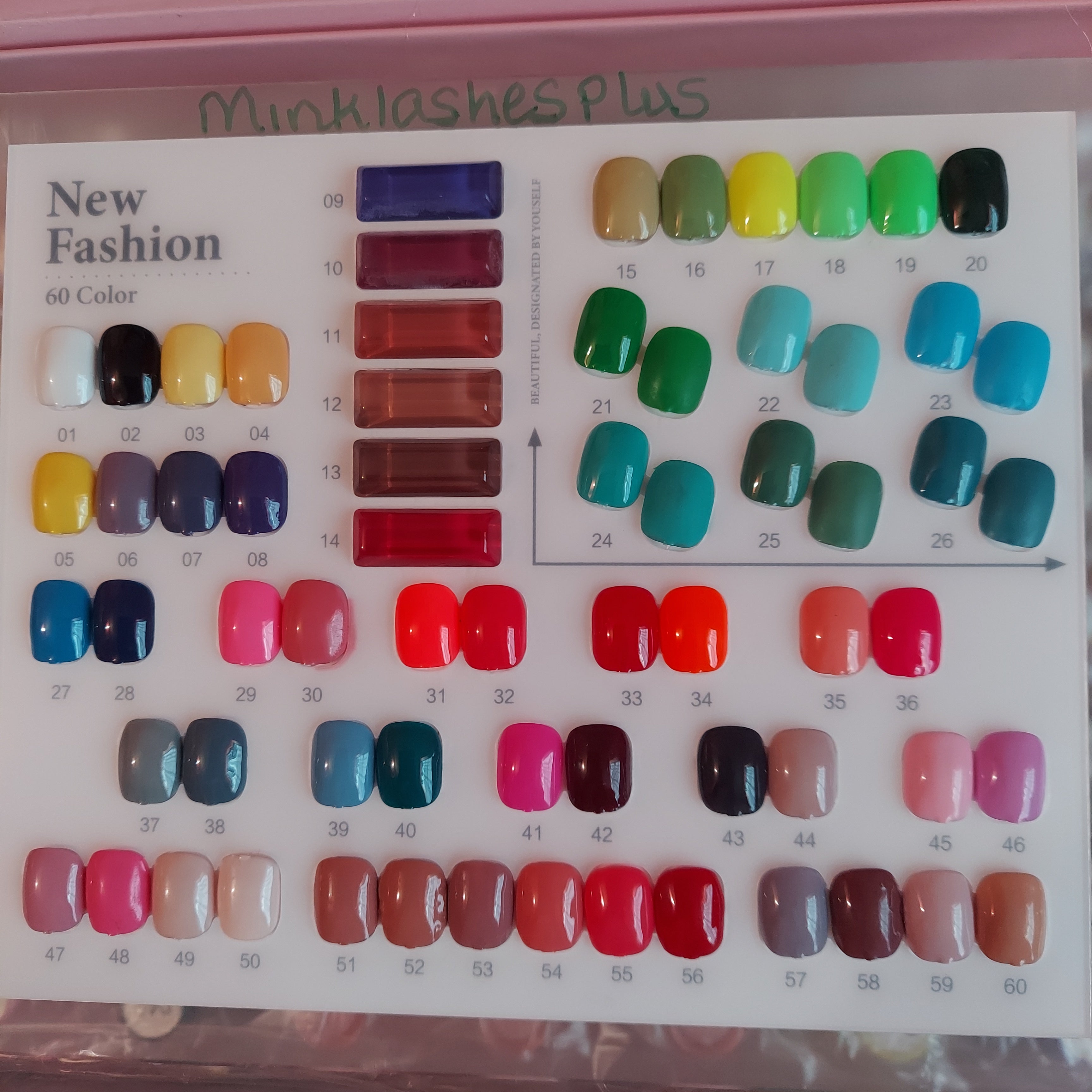 Gel polish set (60 colors)