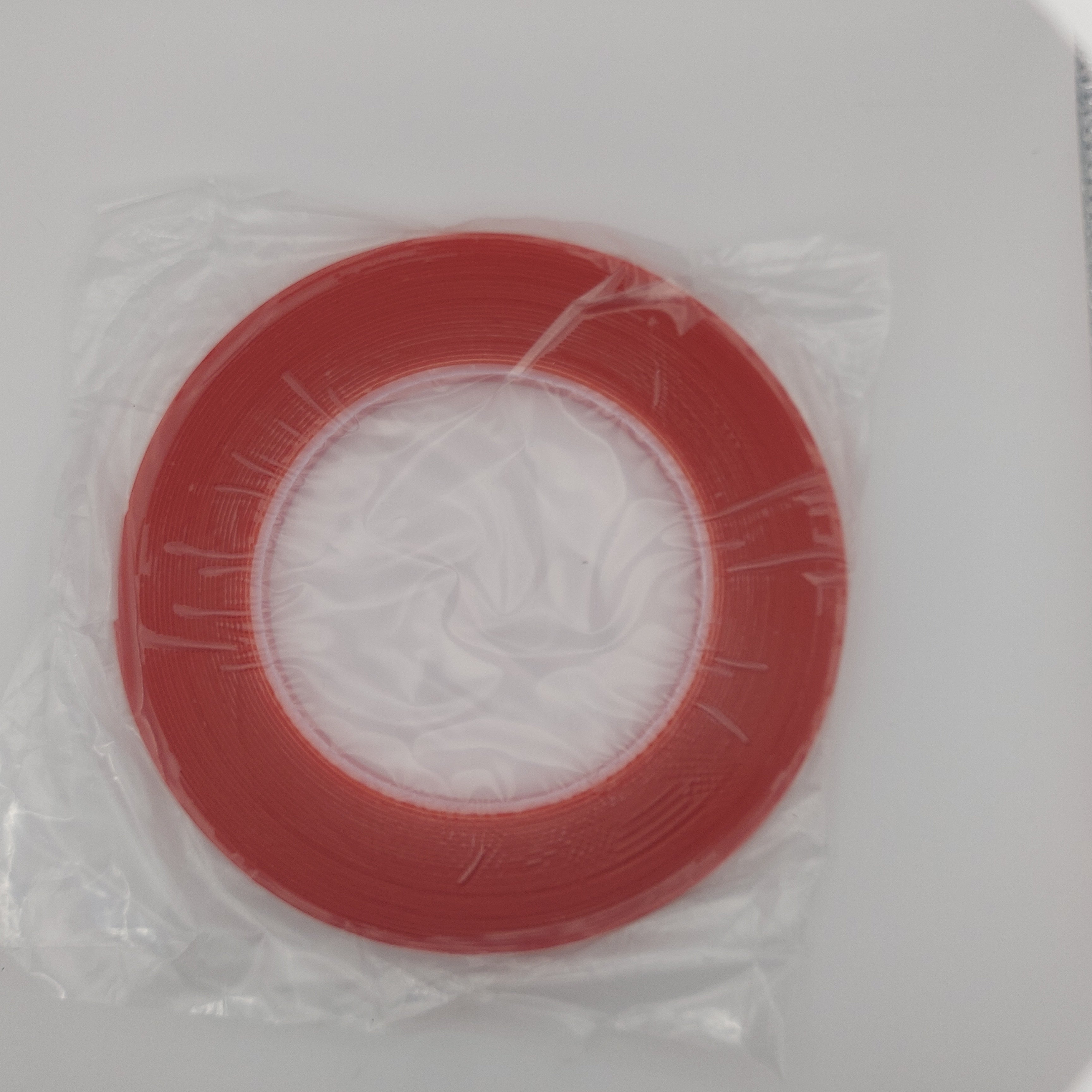 Back to back clear tape