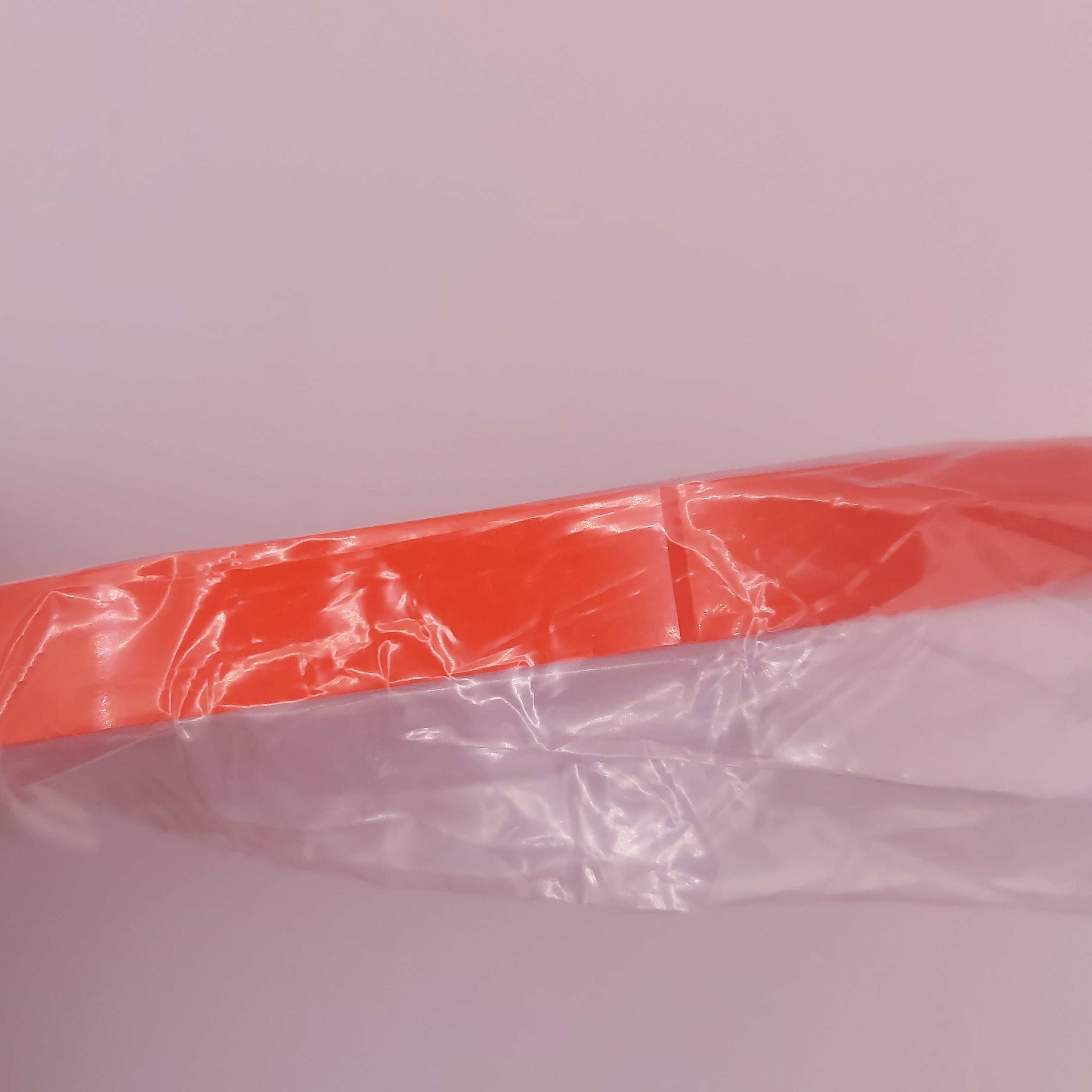 Back to back clear tape