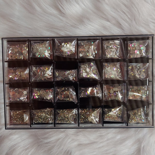 Rhinestone tray
