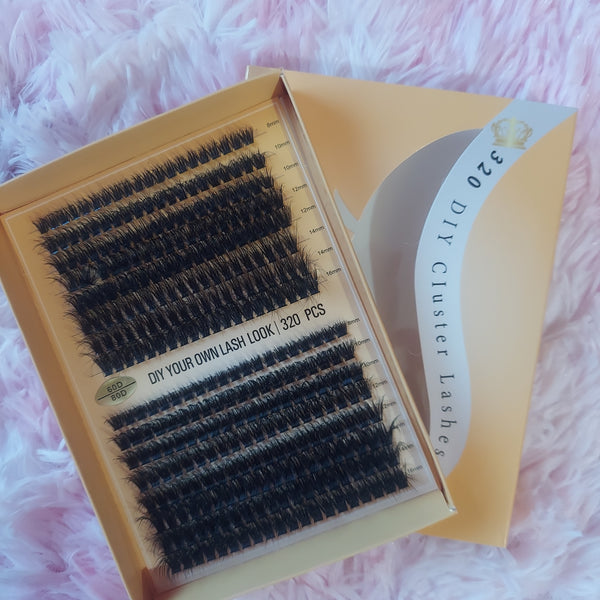 Cluster Lashes - 60D/80D 320 Pieces