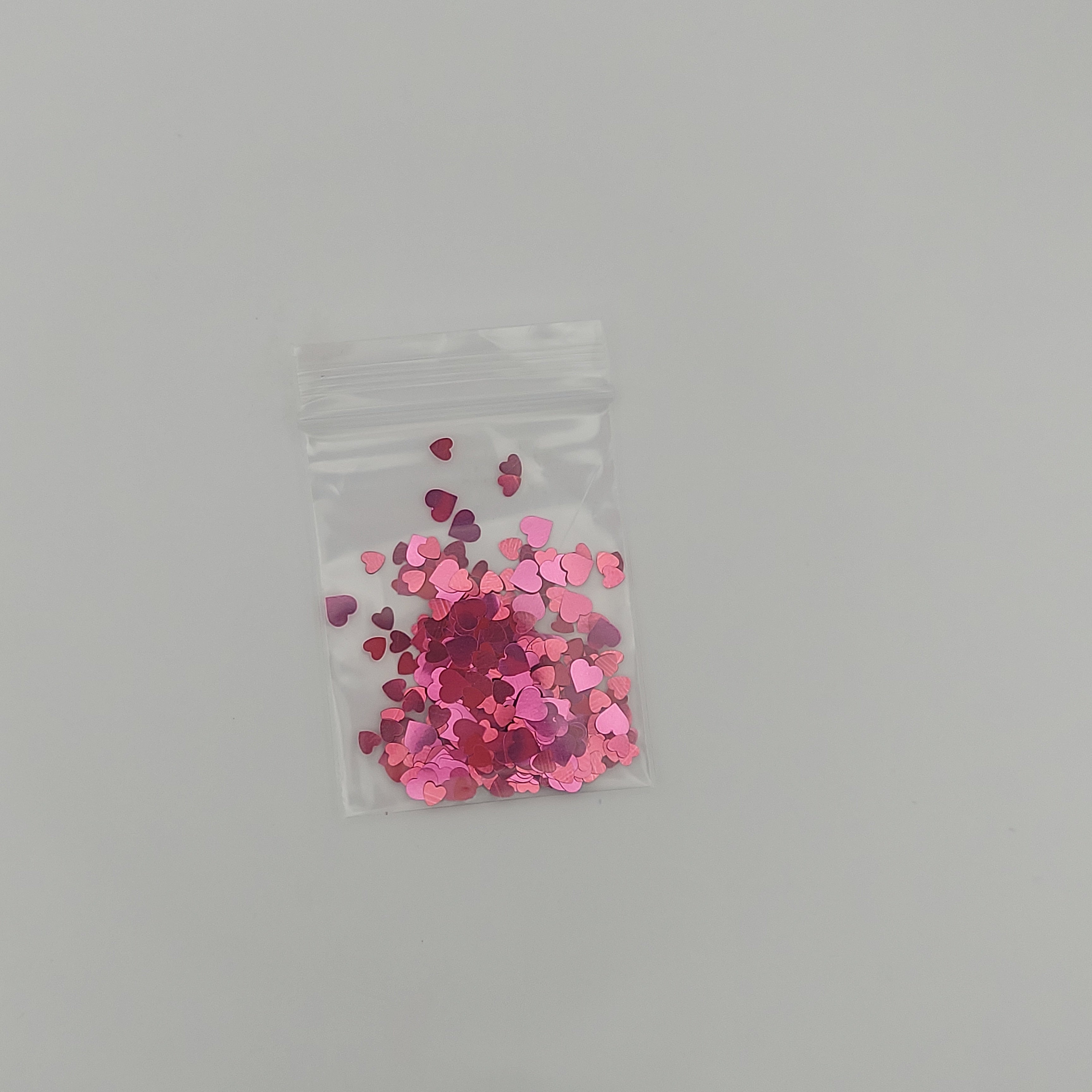 Heart nail sequins