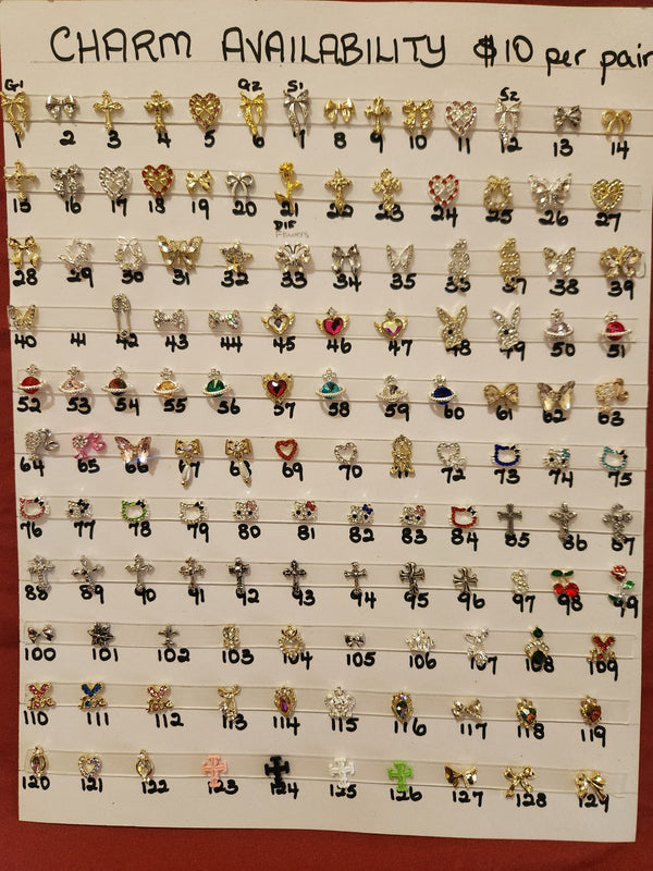 Nail charms