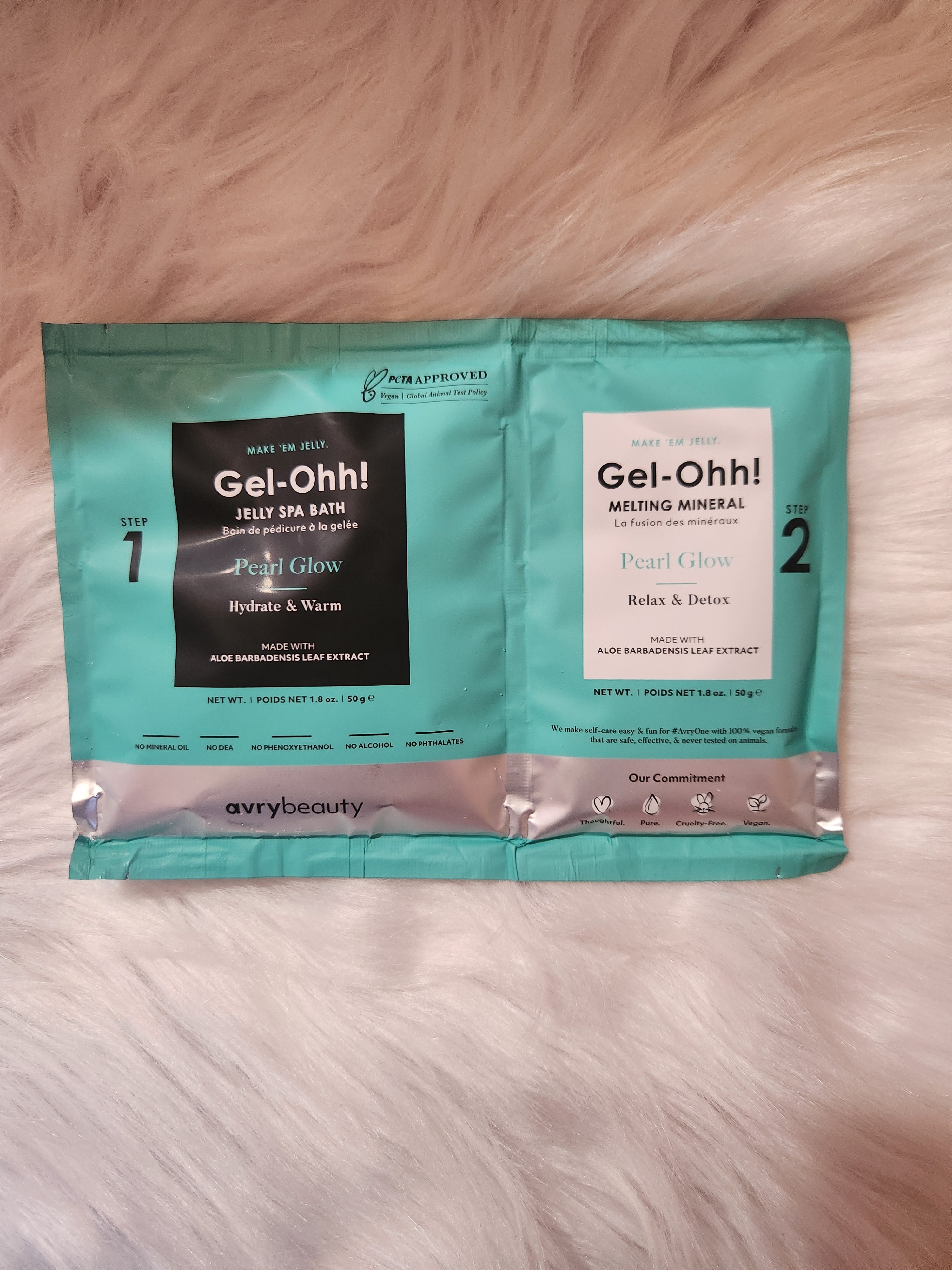 Jelly pedicure packs
