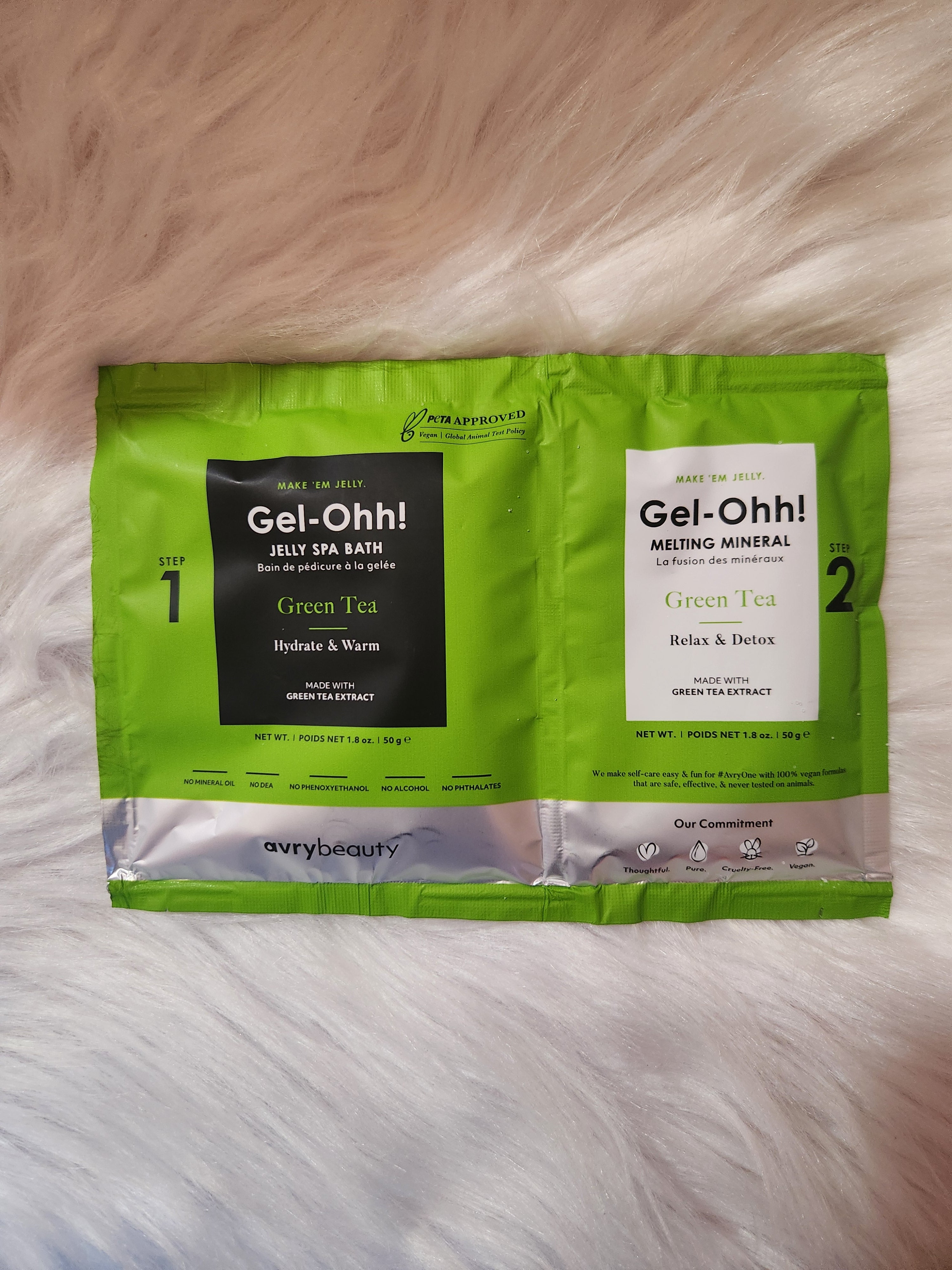 Jelly pedicure packs