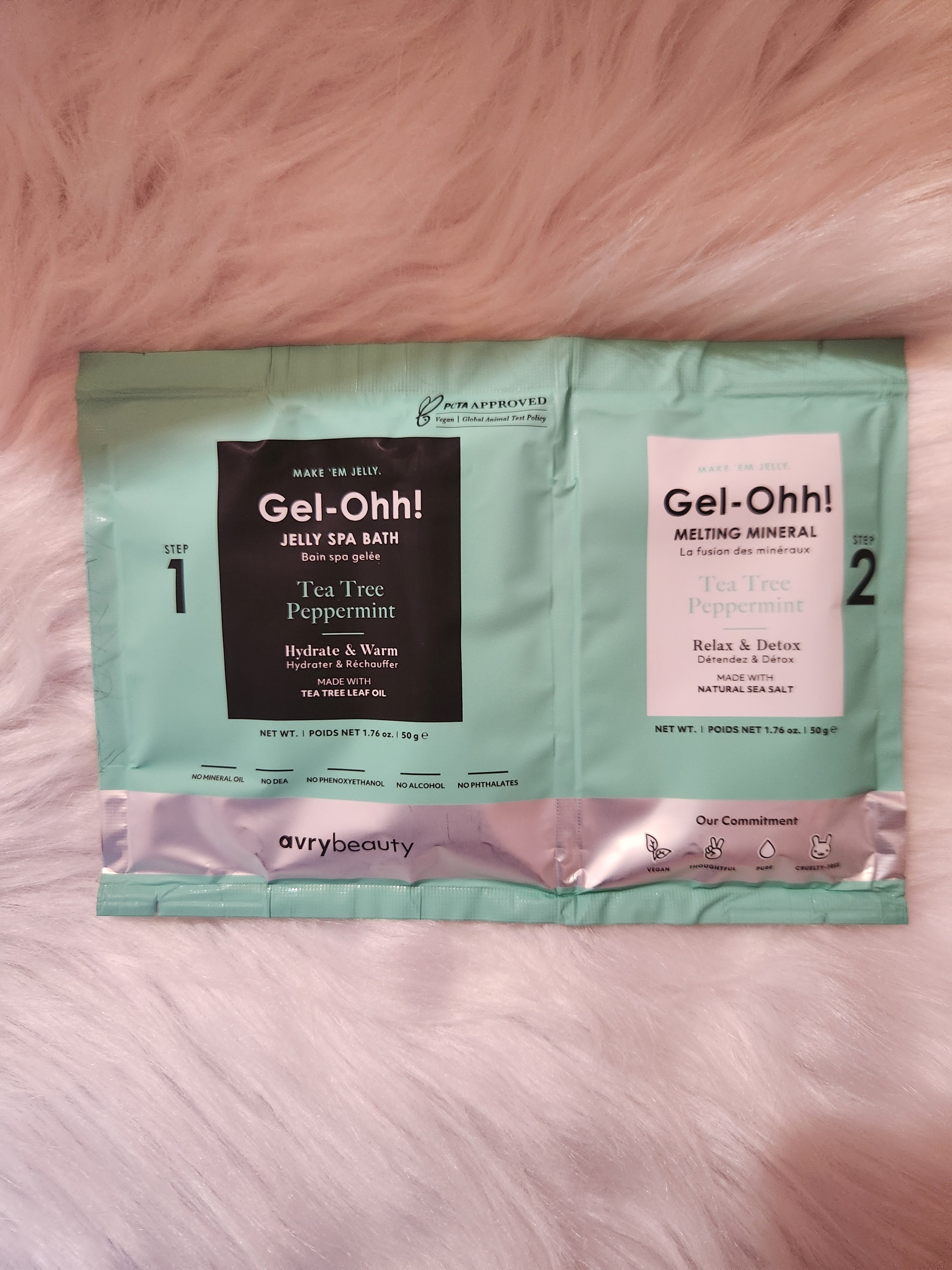 Jelly pedicure packs