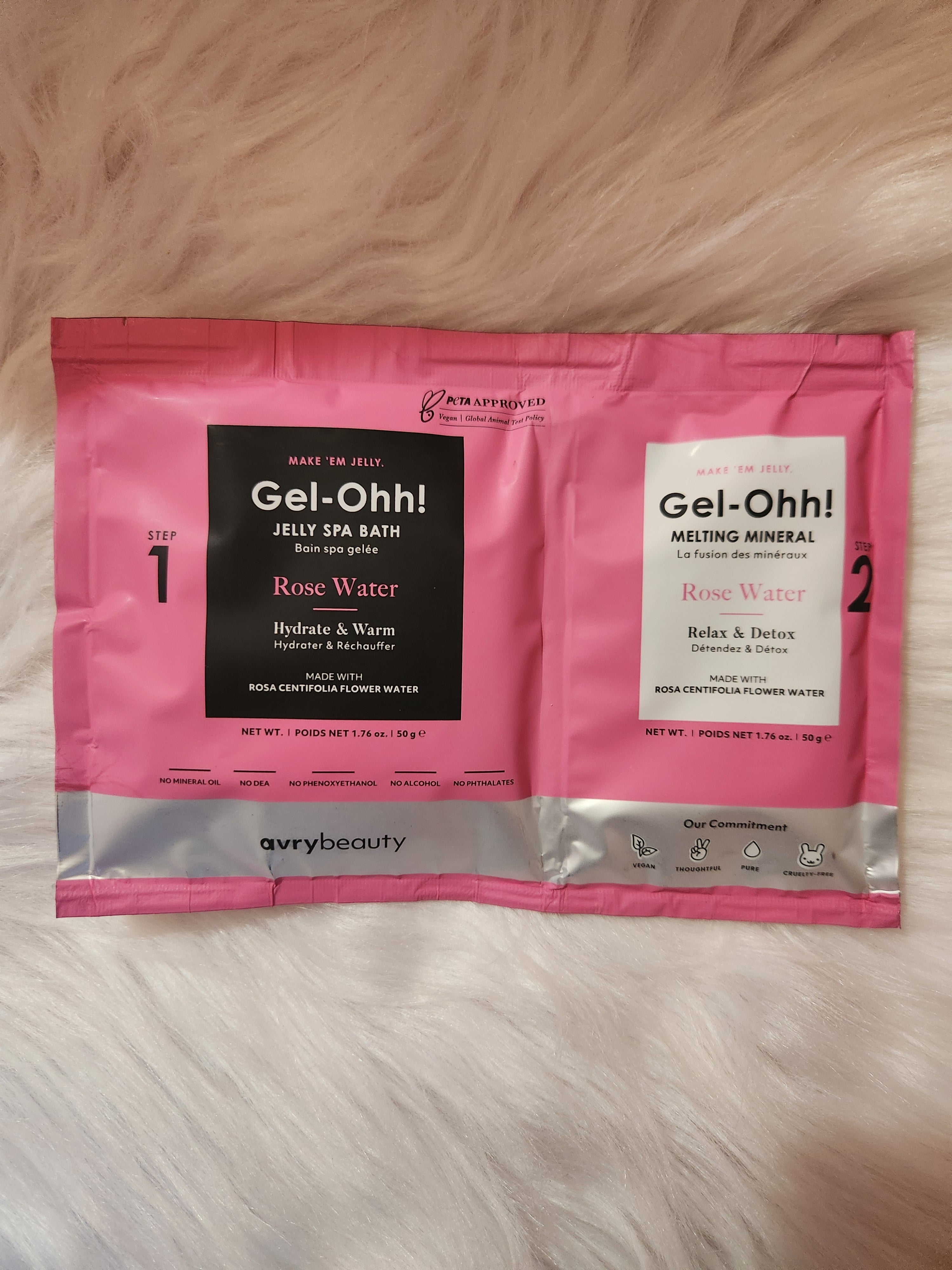 Jelly pedicure packs