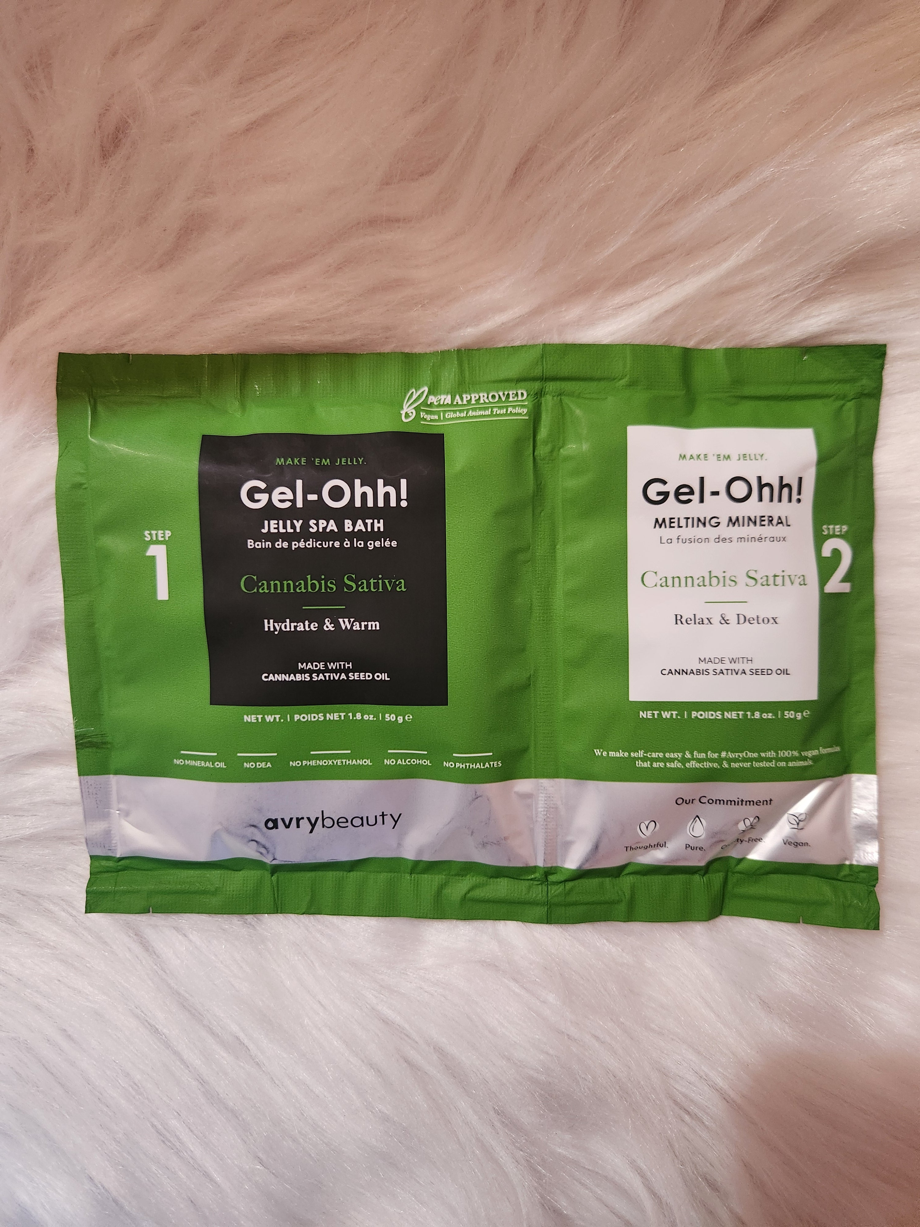 Jelly pedicure packs