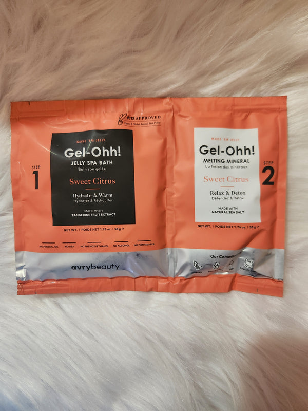 Jelly pedicure packs