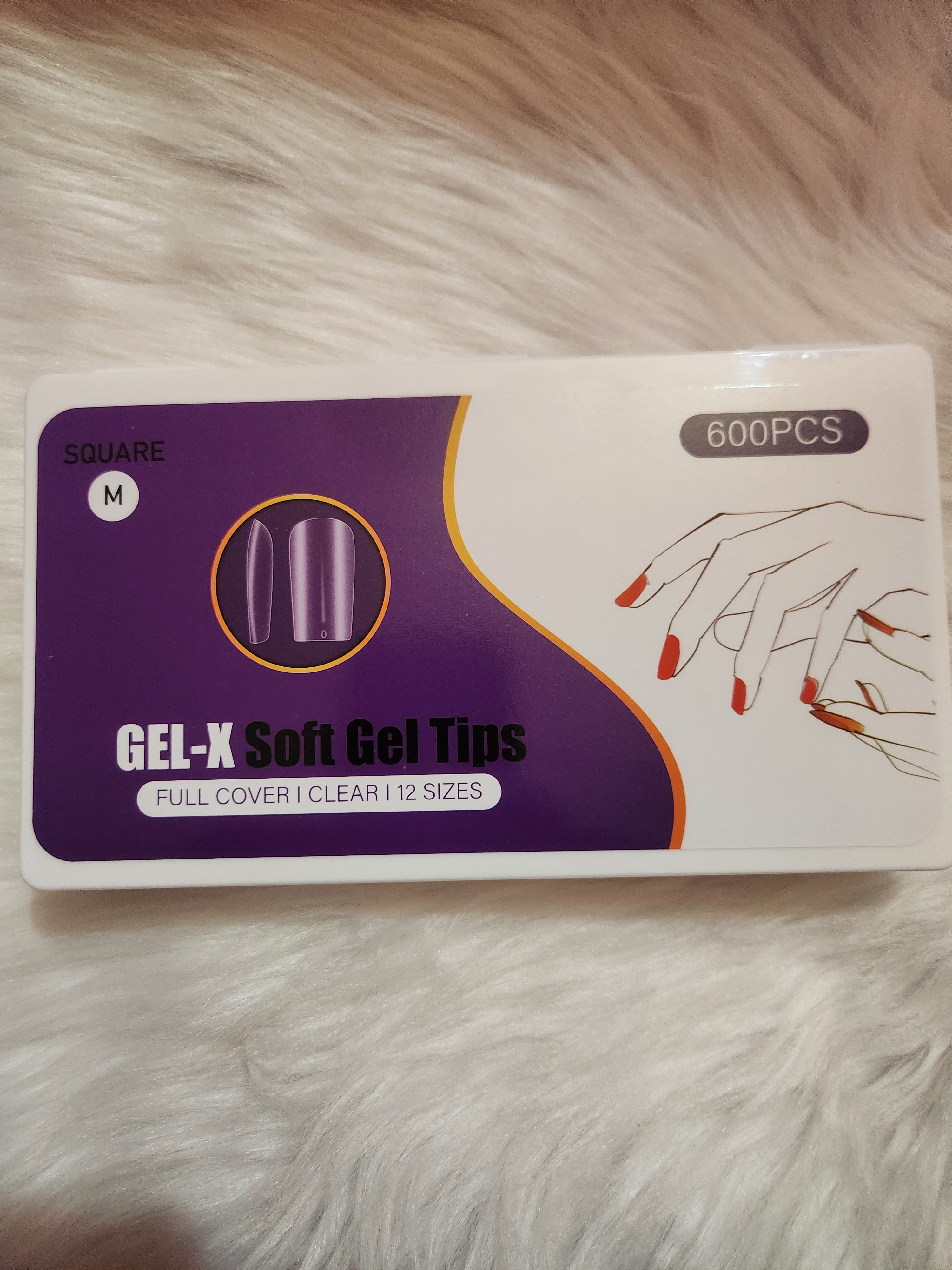 Soft gel tips