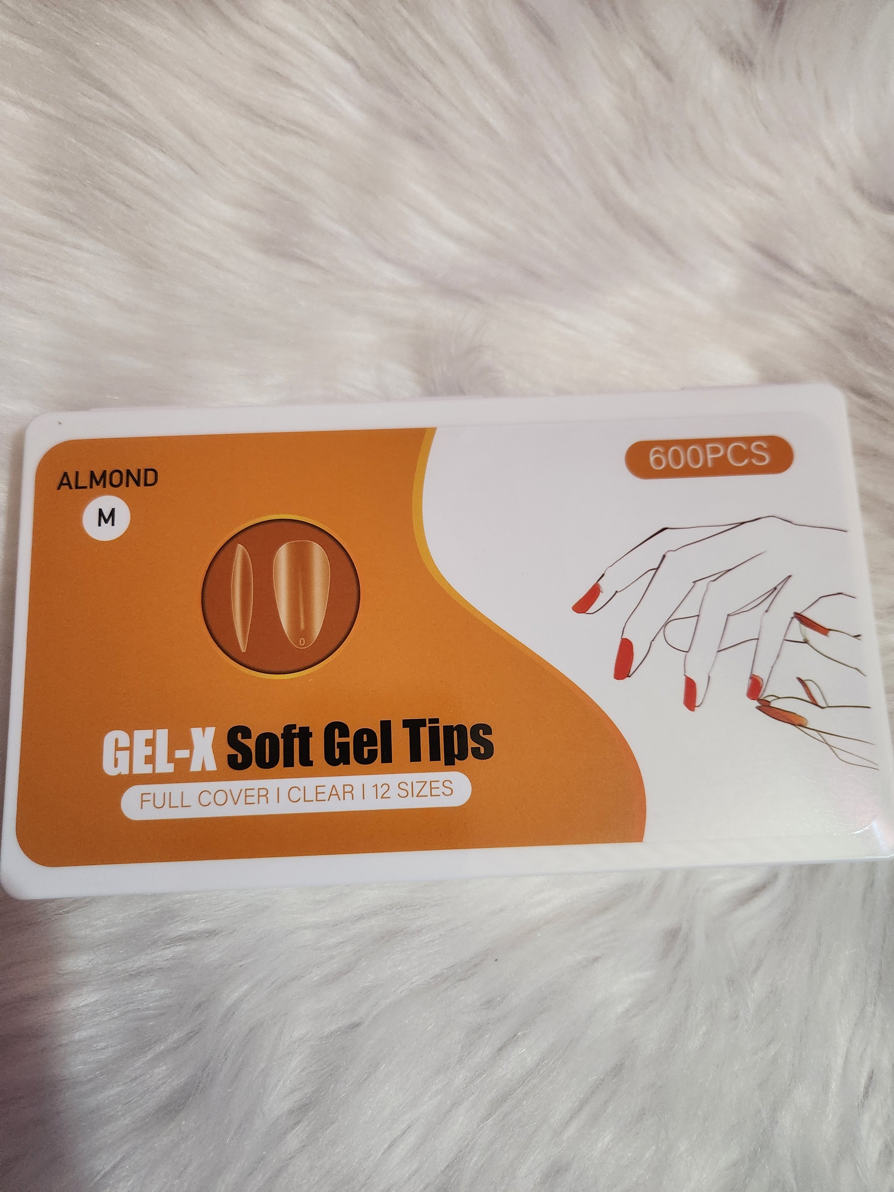 Soft gel tips