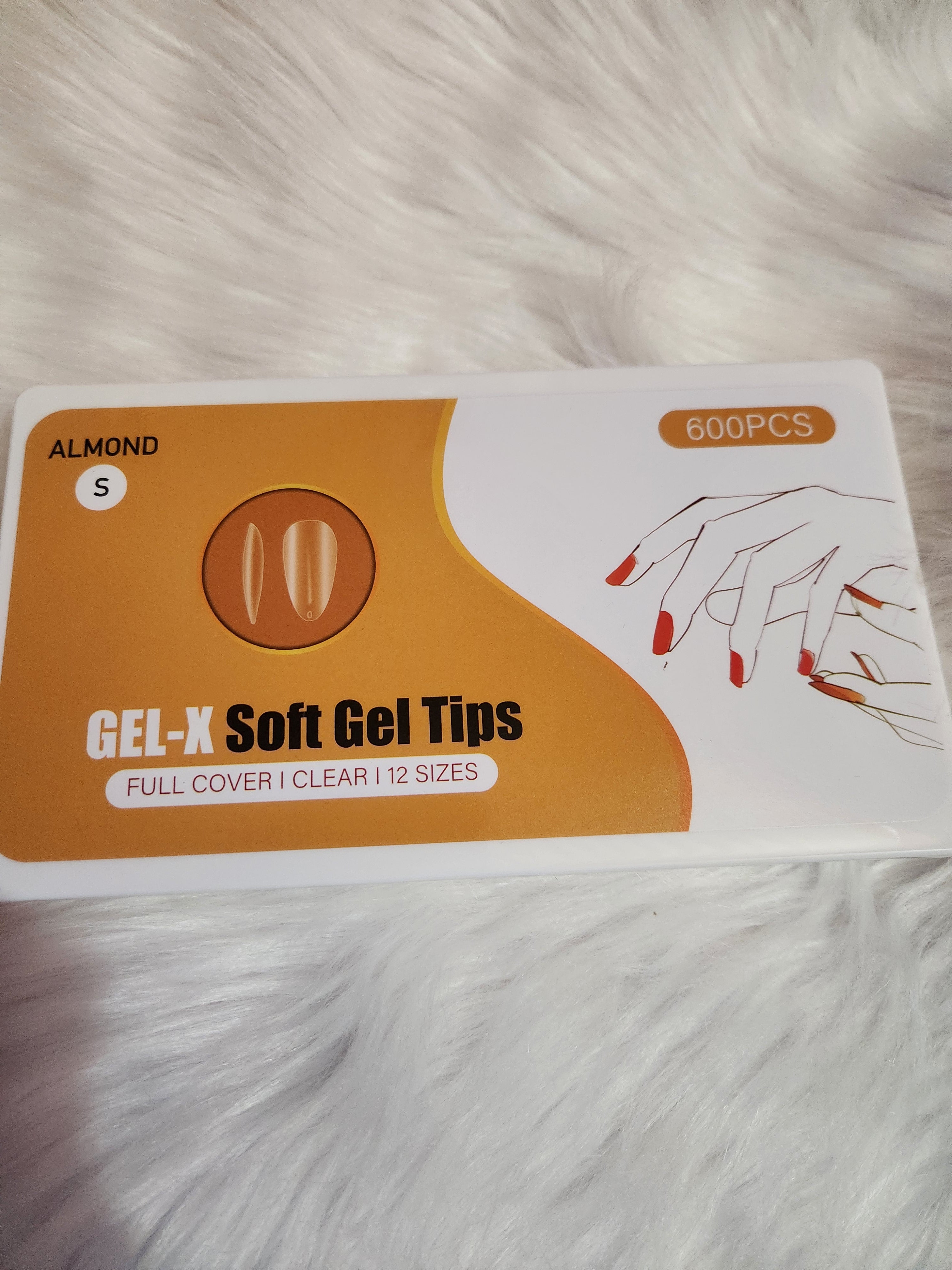 Soft gel tips