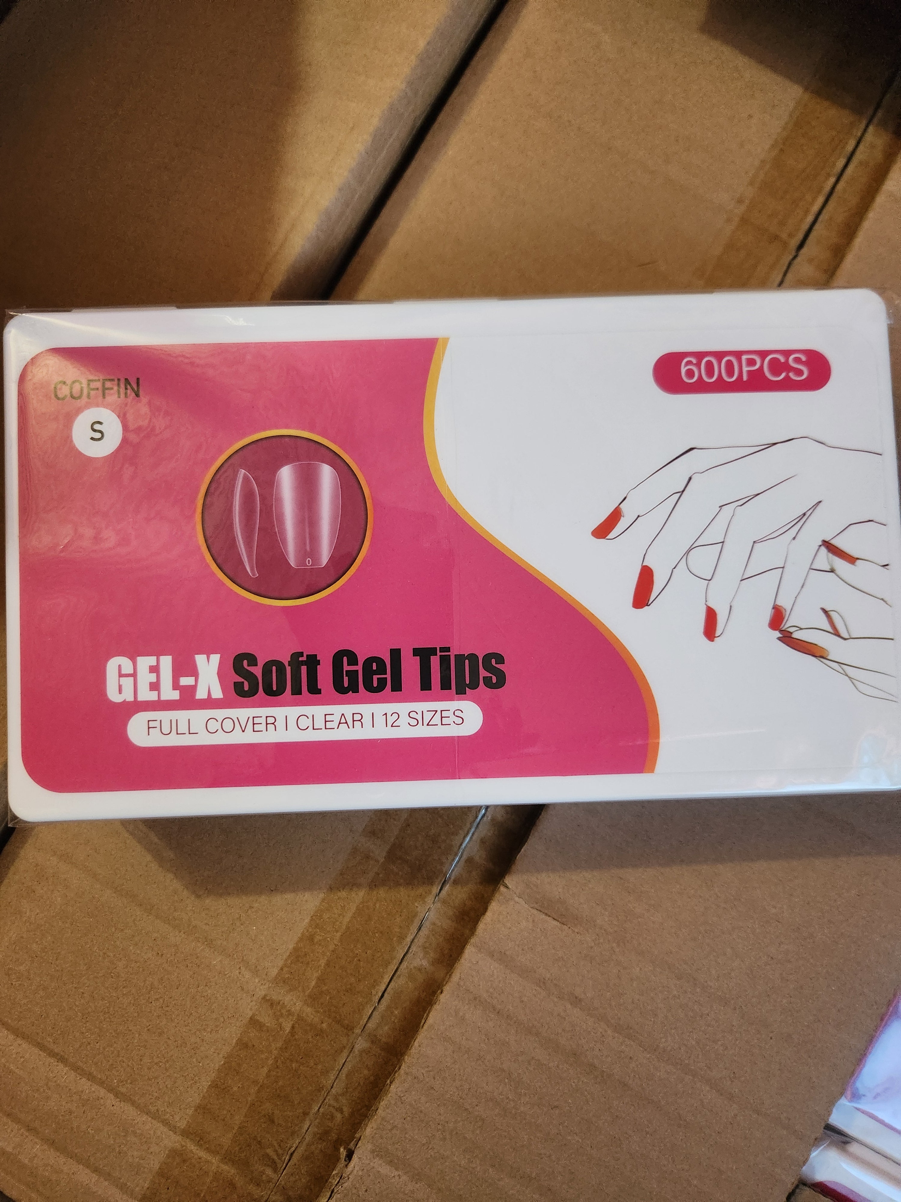 Soft gel tips