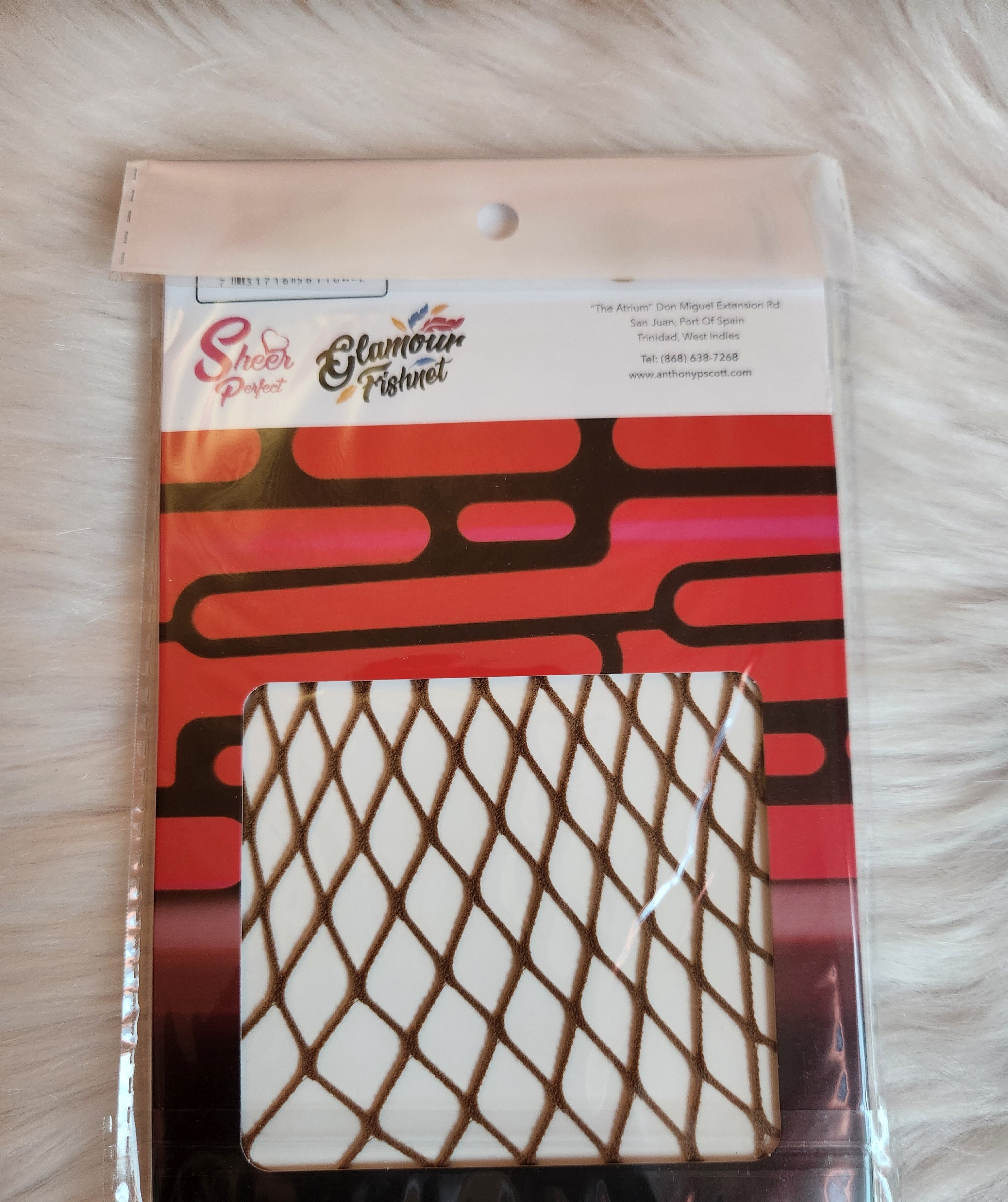 Biker cut fishnet stocking