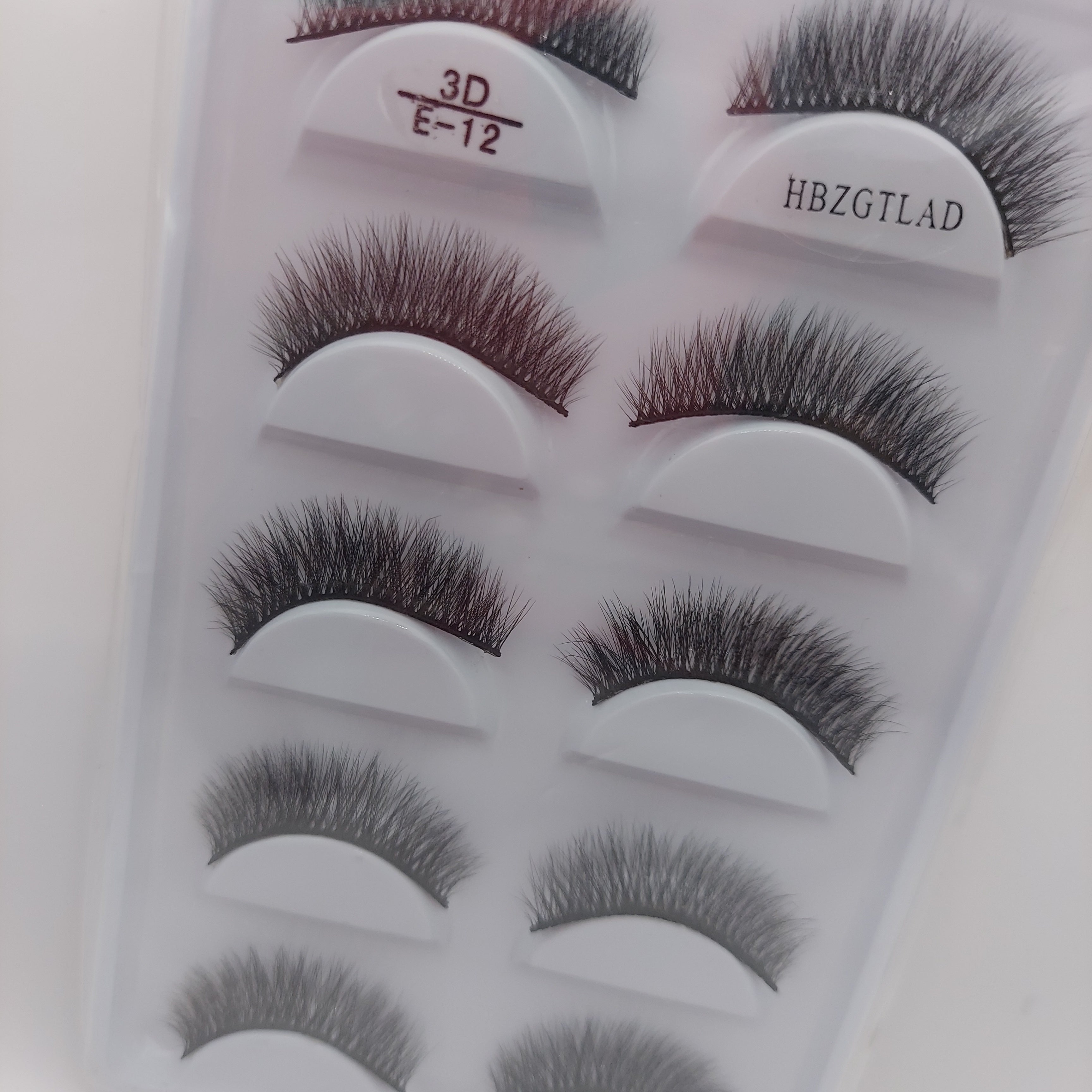 5 Pair Eyelashes - 3D E Series