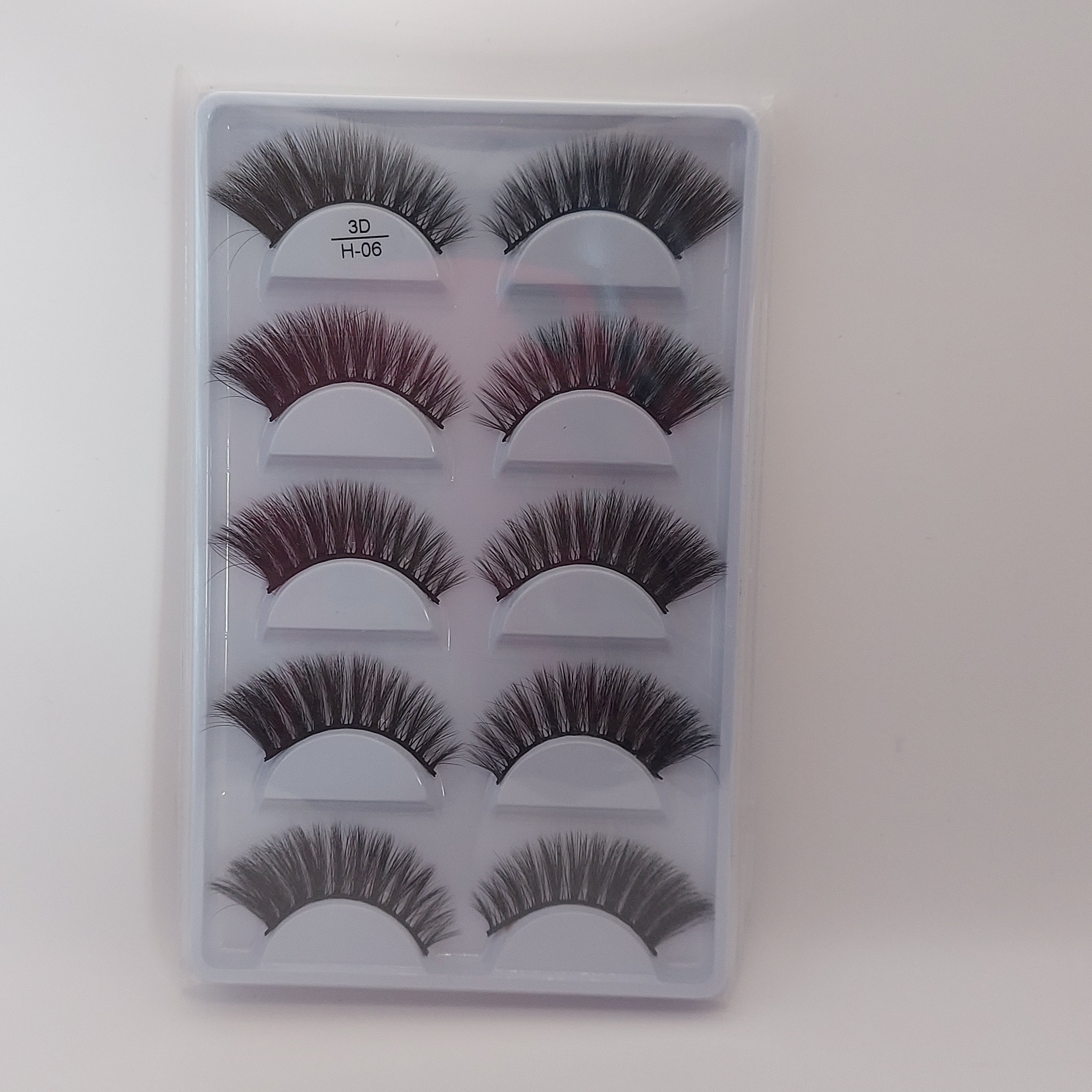 5 Pair Eyelashes - 3D H Series