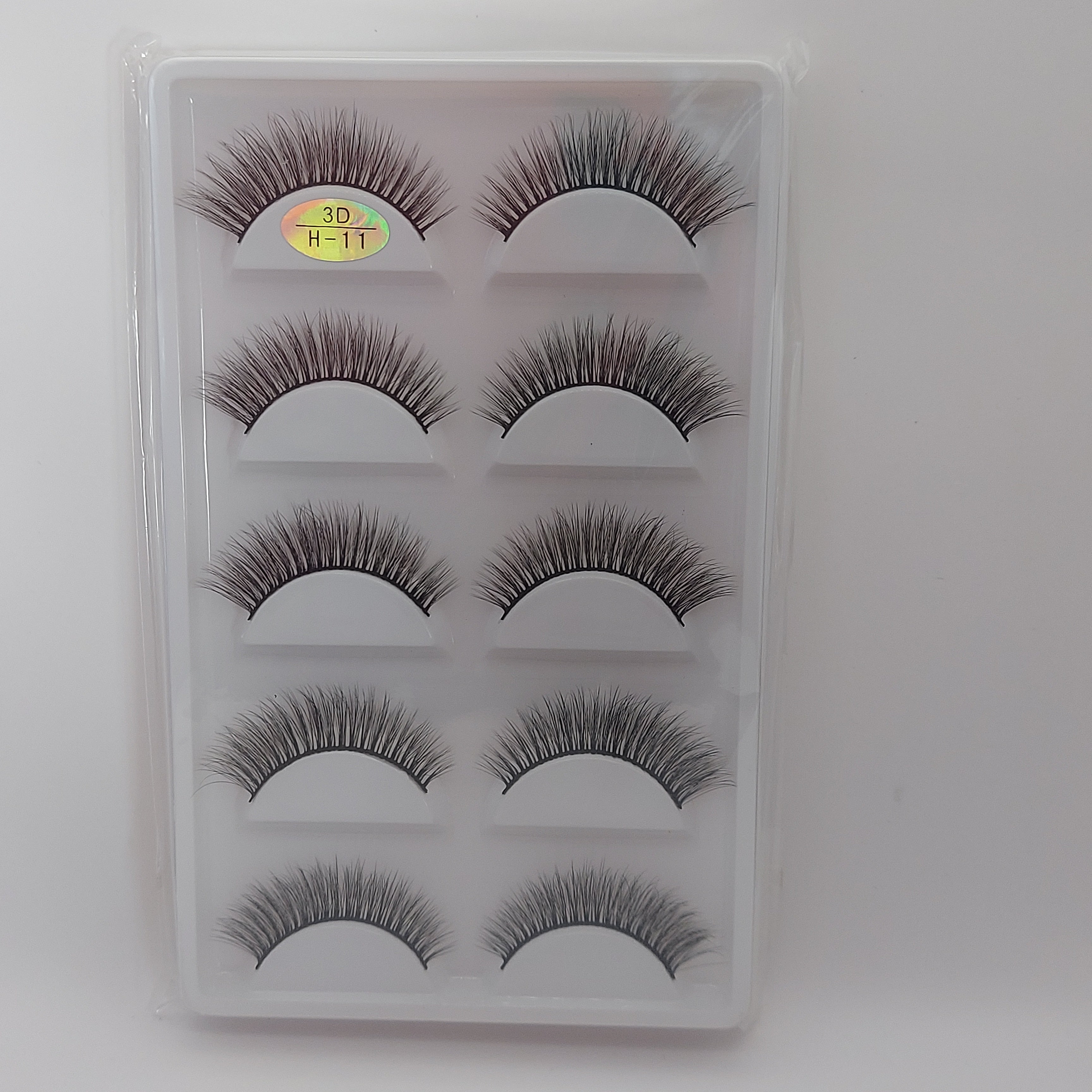 5 Pair Eyelashes - 3D H Series