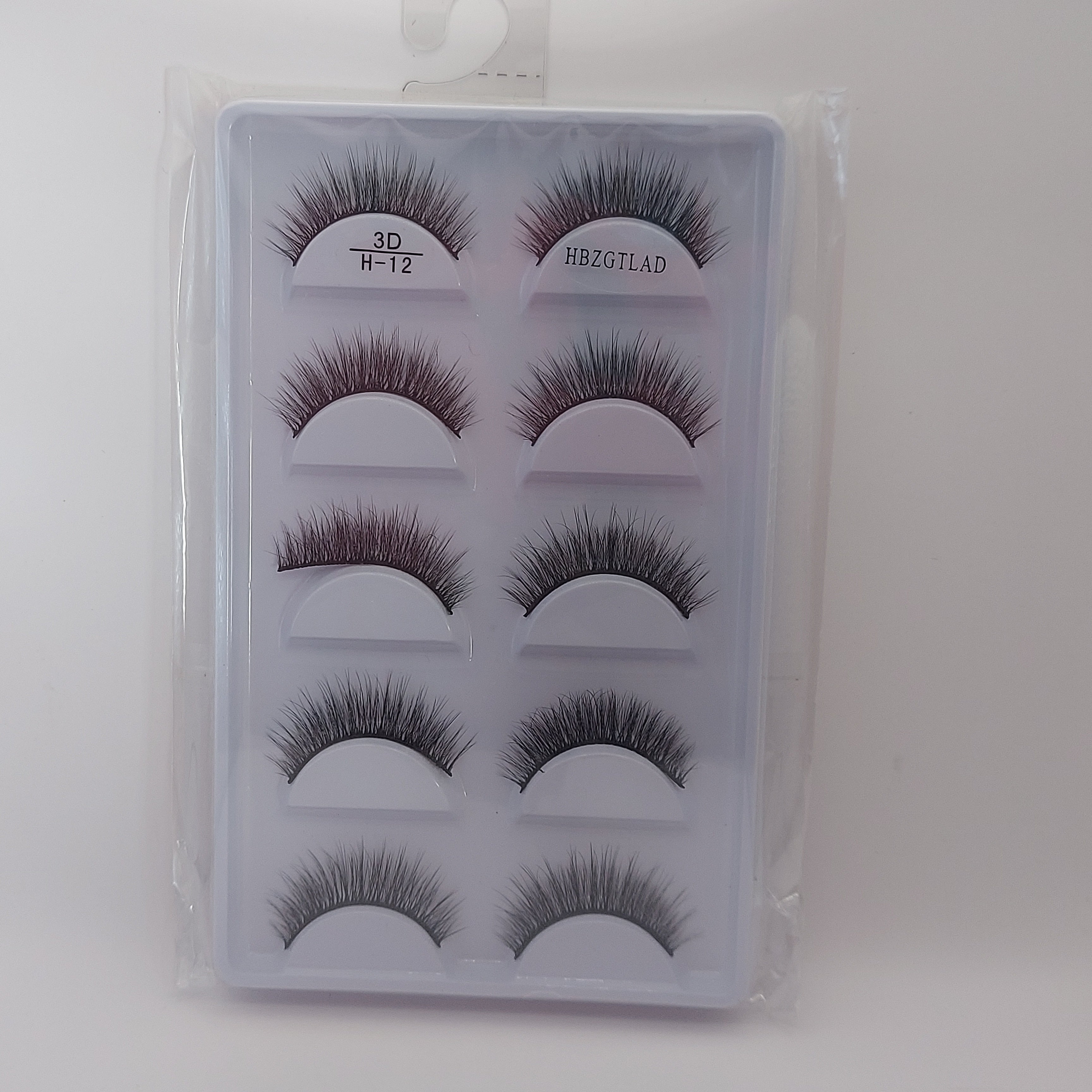 5 Pair Eyelashes - 3D H Series