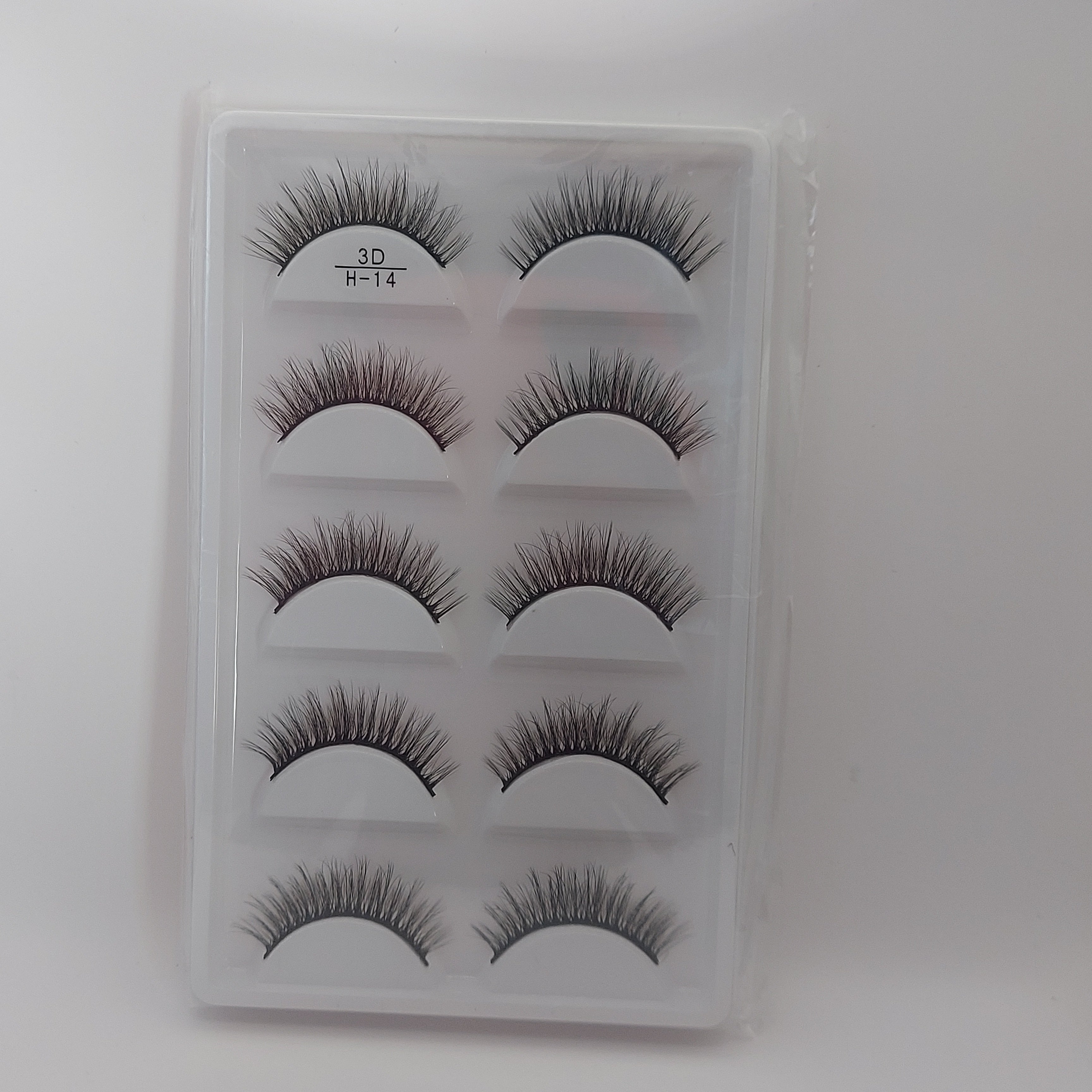 5 Pair Eyelashes - 3D H Series