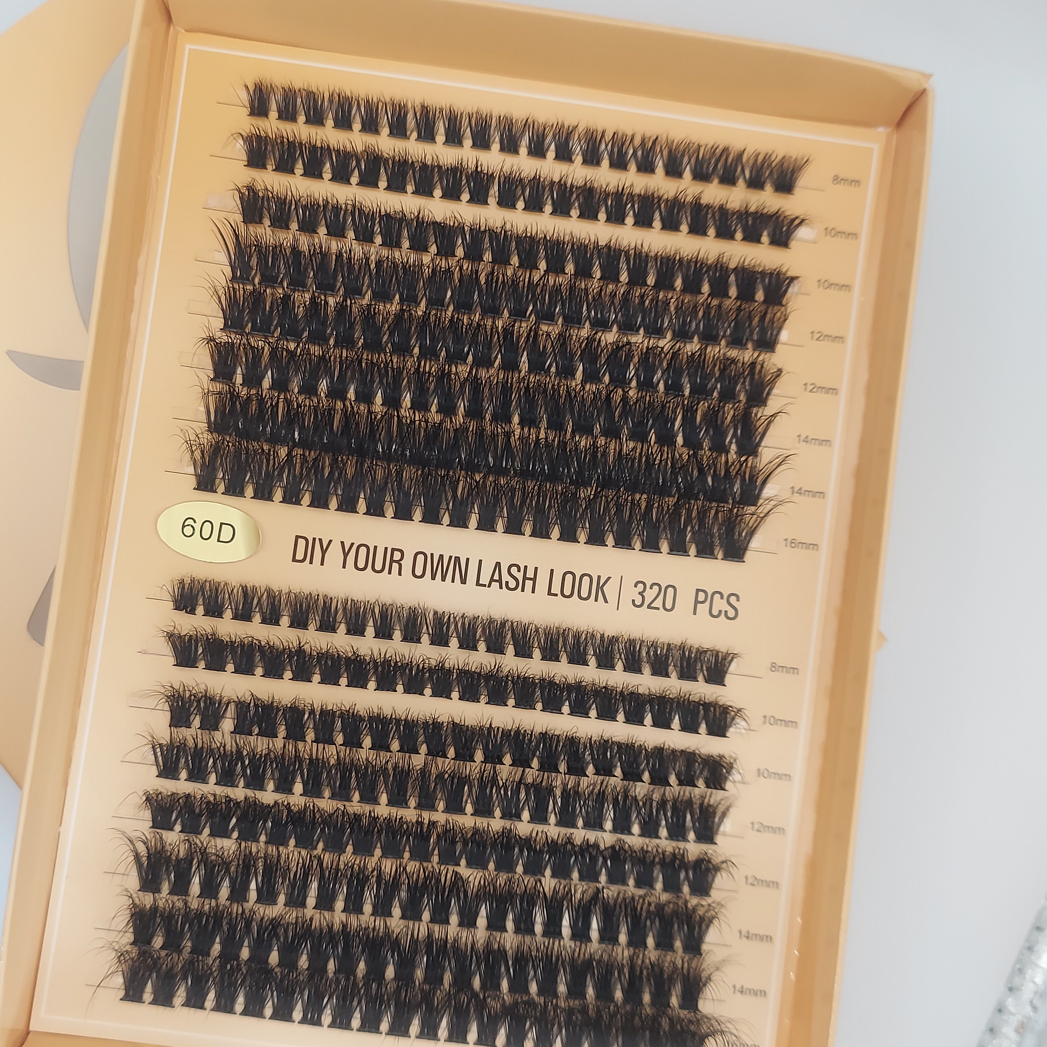 Cluster Lashes - 60D 320 Pieces