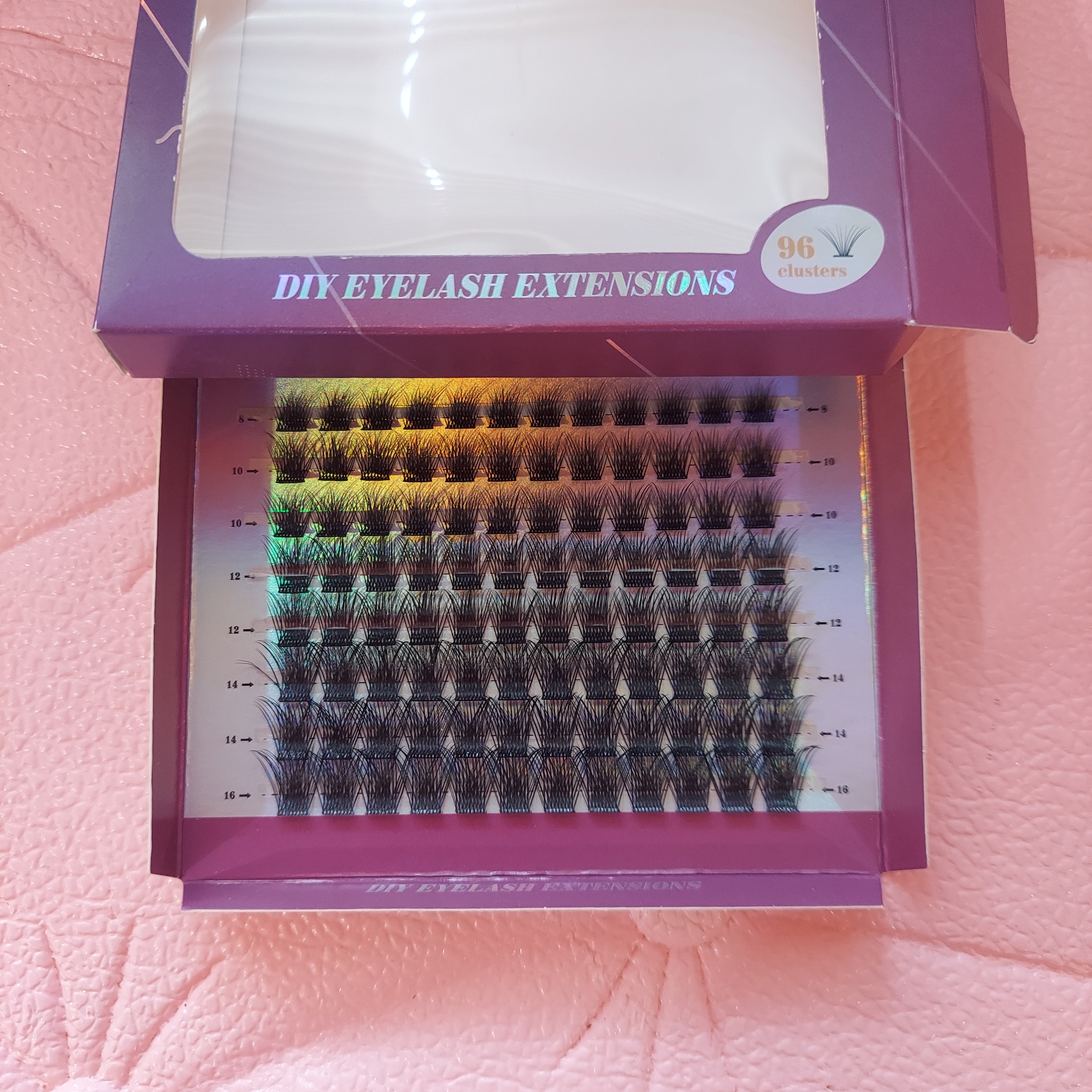 DIY Cluster Lashes - 96 Clusters