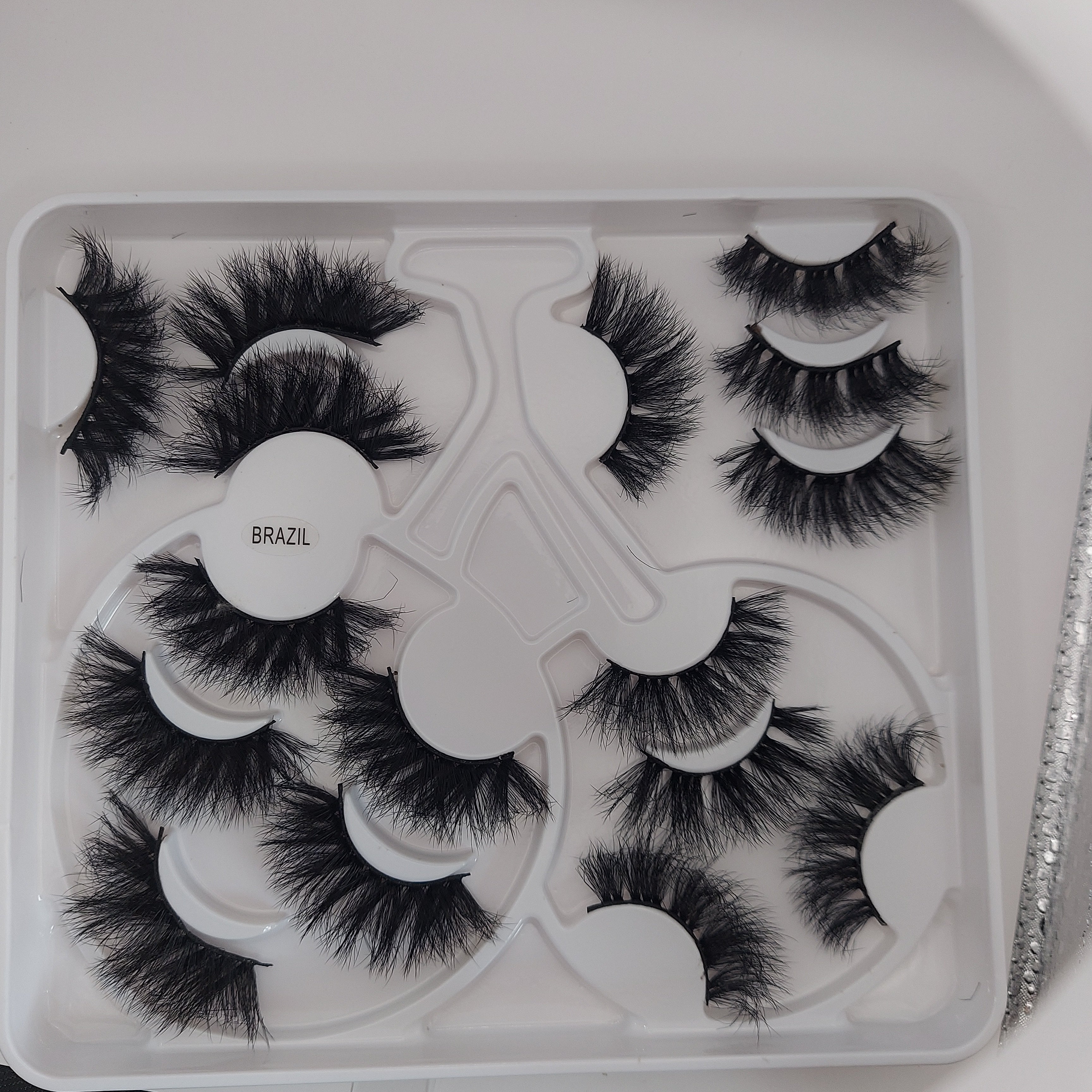 8 Pair Faux Mink Lashes