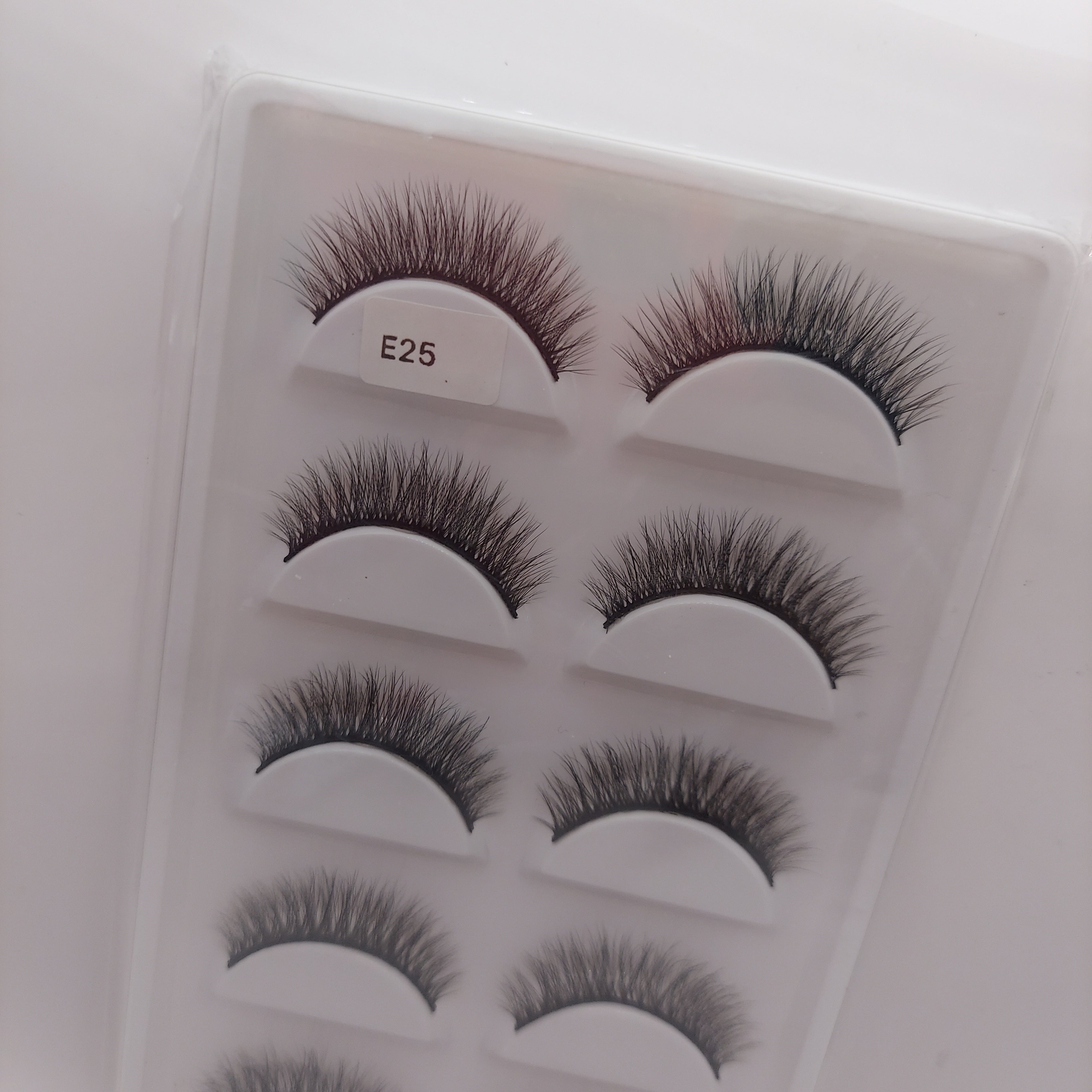 5 Pair Eyelashes - 3D E Series