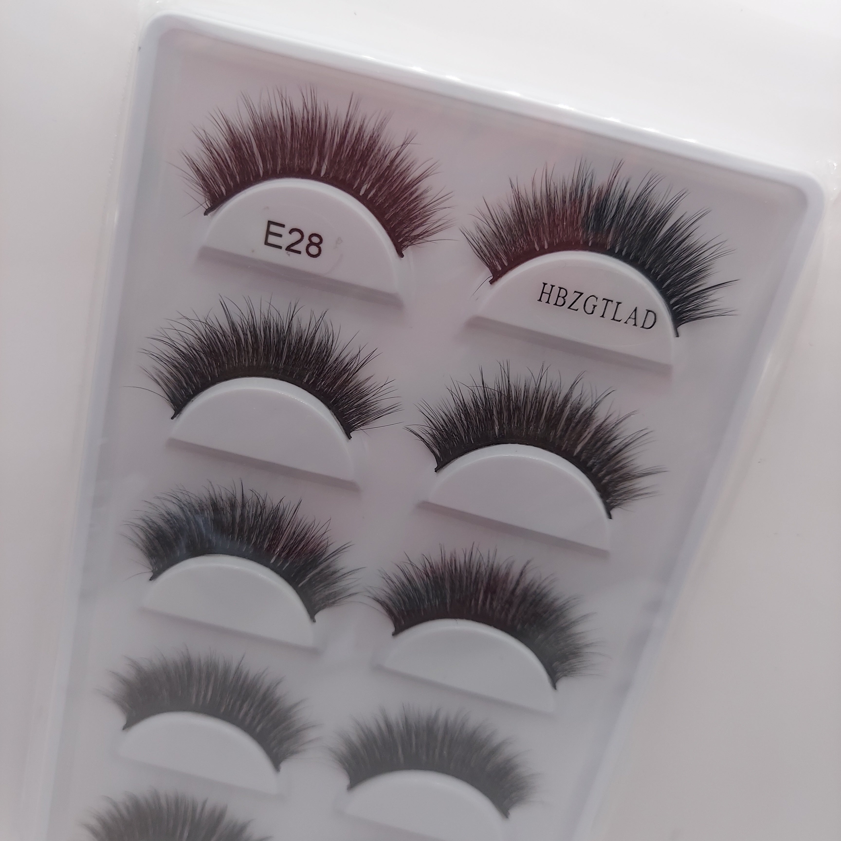 5 Pair Eyelashes - 3D E Series