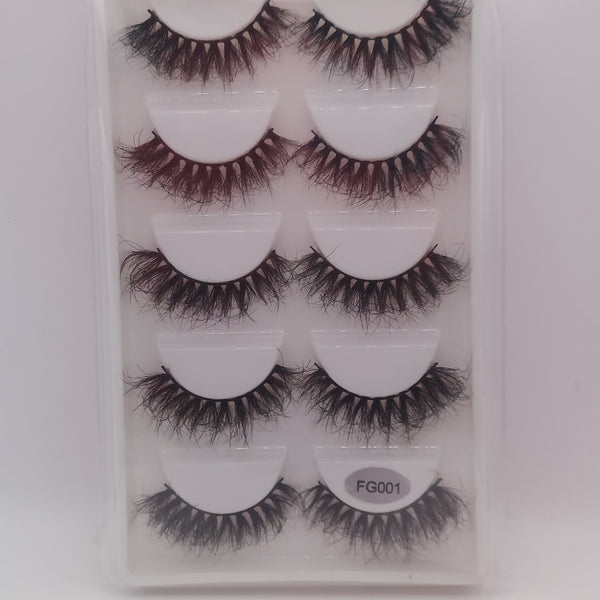 5 Pair Eyelashes - FG Series