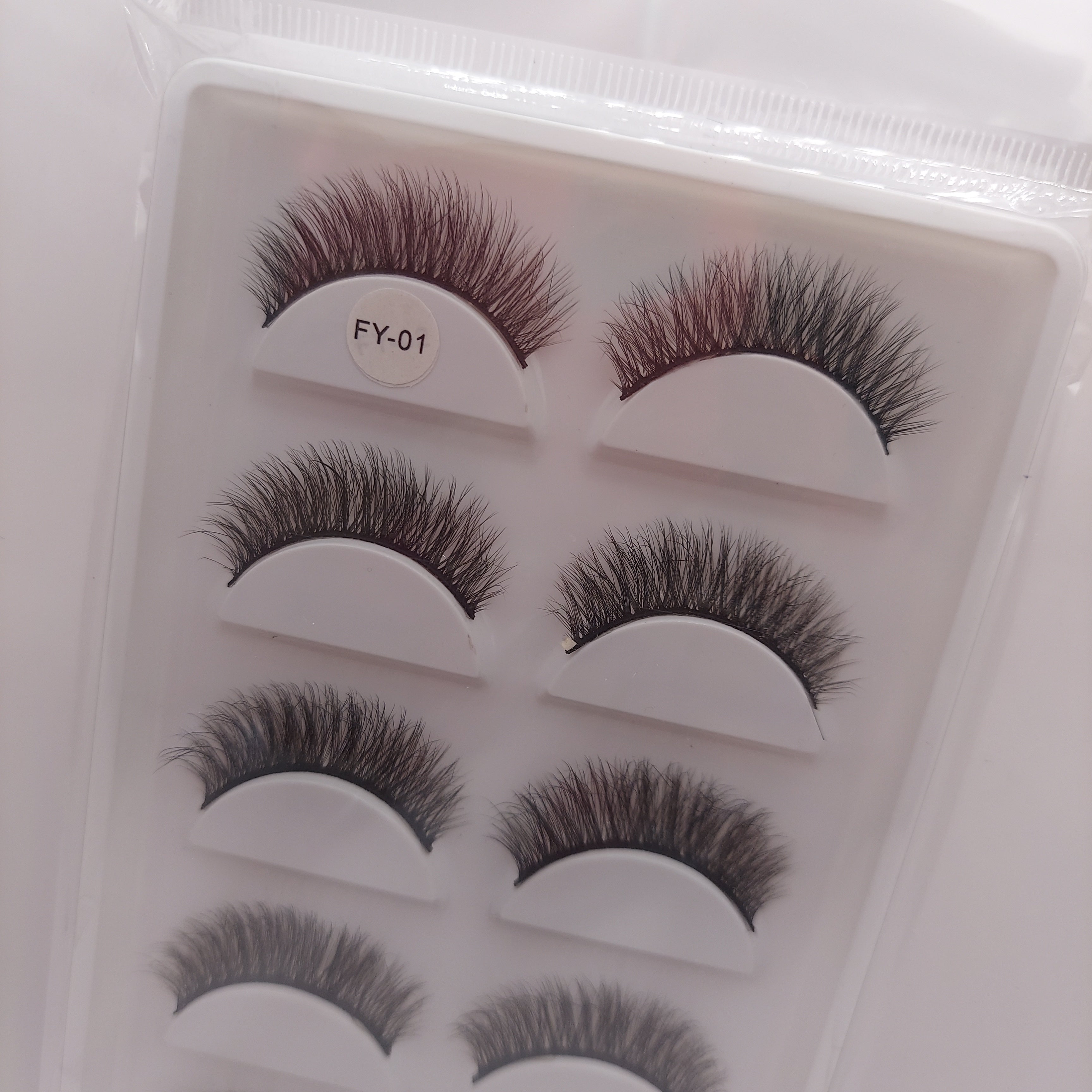 5 Pair Faux Mink Lashes - FY Series