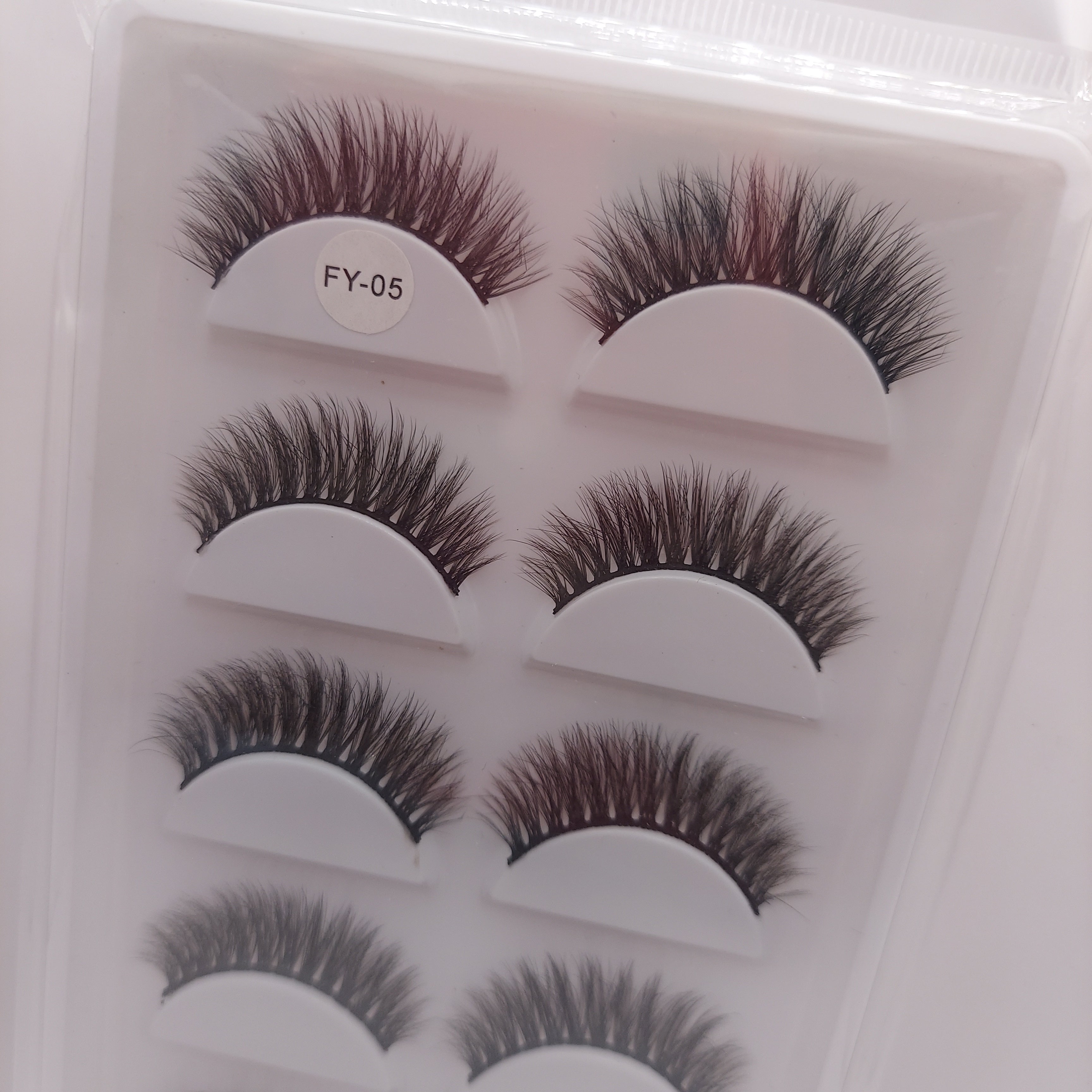 5 Pair Faux Mink Lashes - FY Series