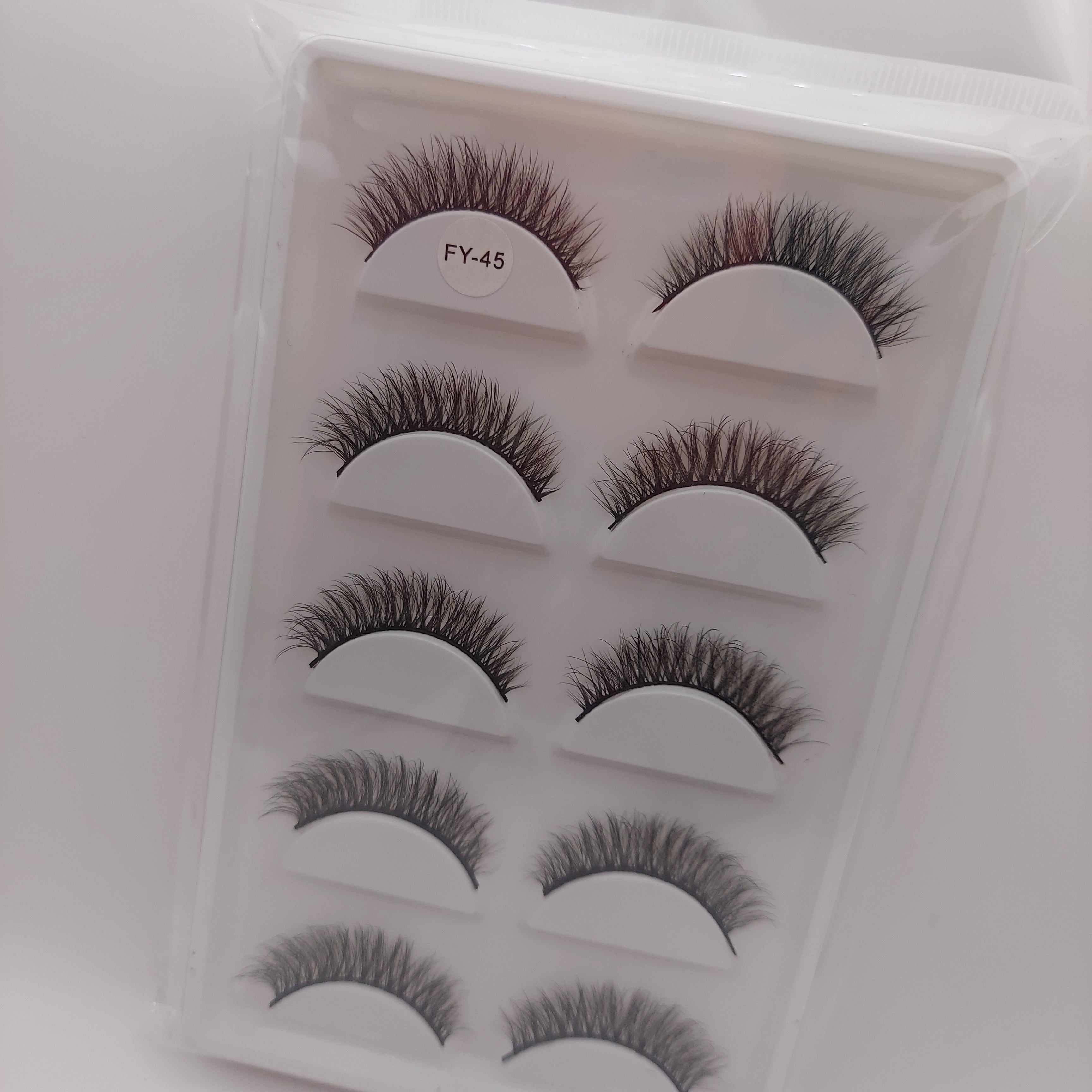 5 Pair Faux Mink Lashes - FY Series