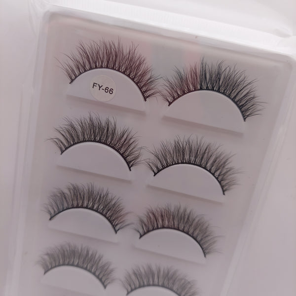 5 Pair Faux Mink Lashes - FY Series