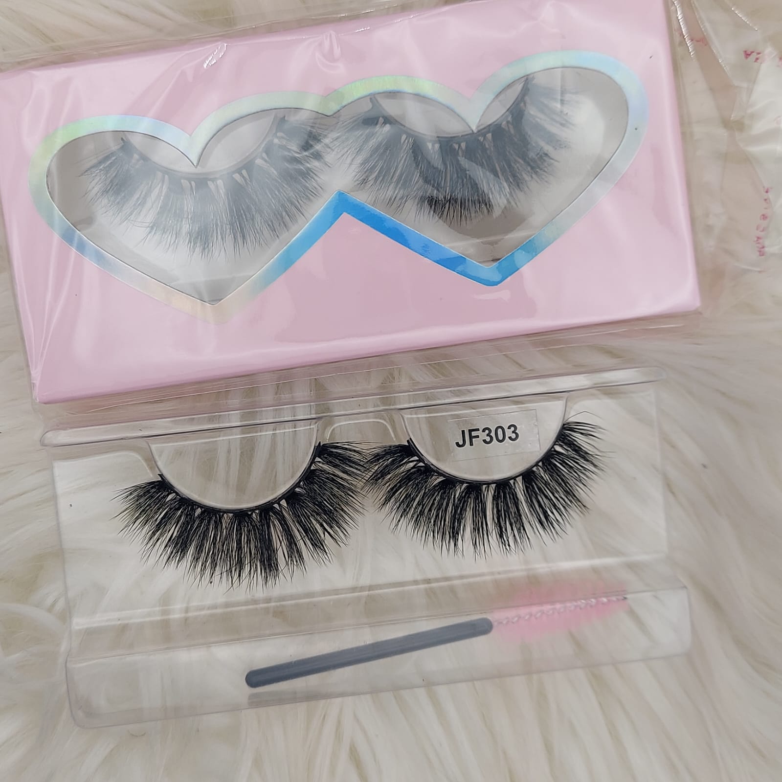 5D faux mink strip lashes (sold x 10 pieces)