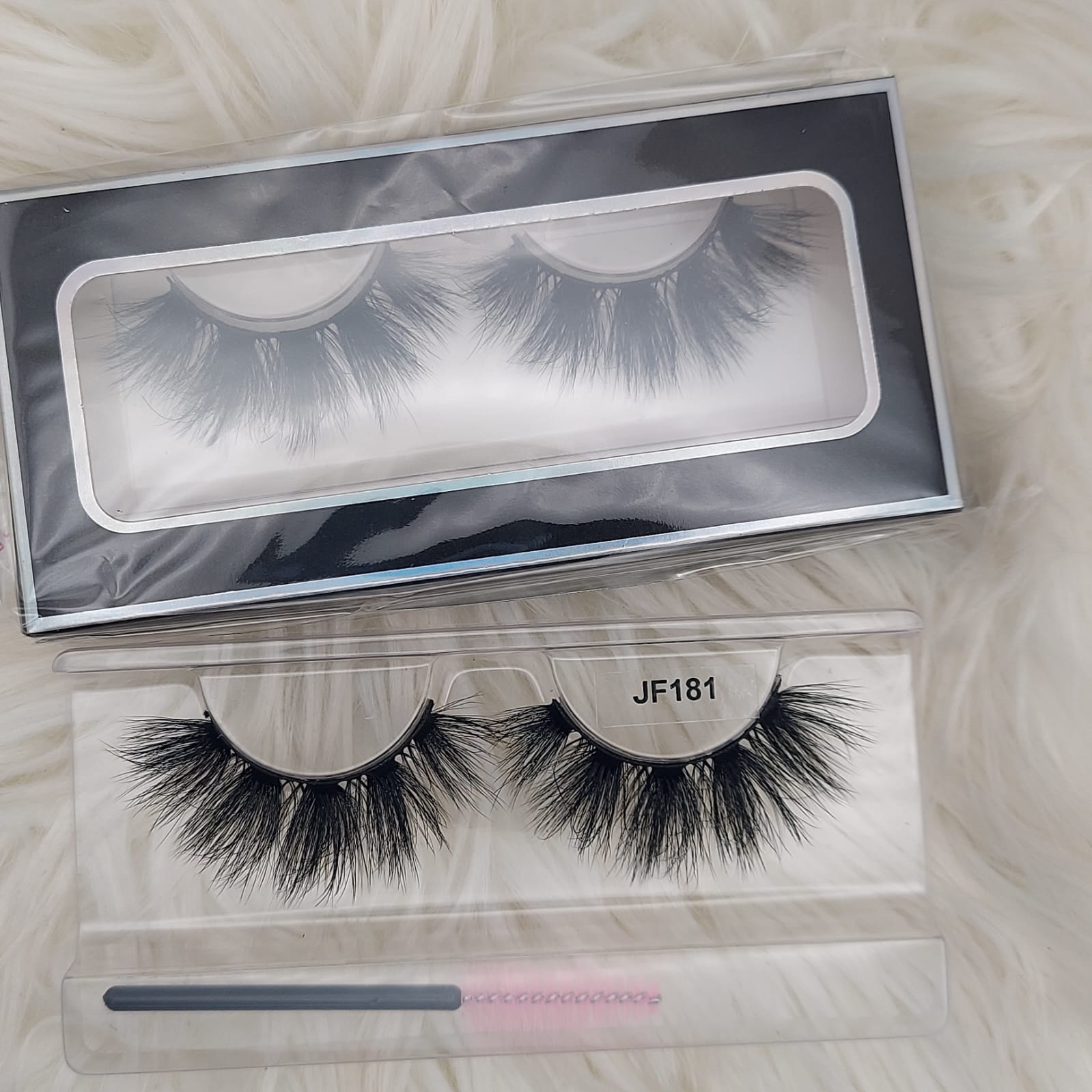 5D faux mink strip lashes (sold x 10 pieces)