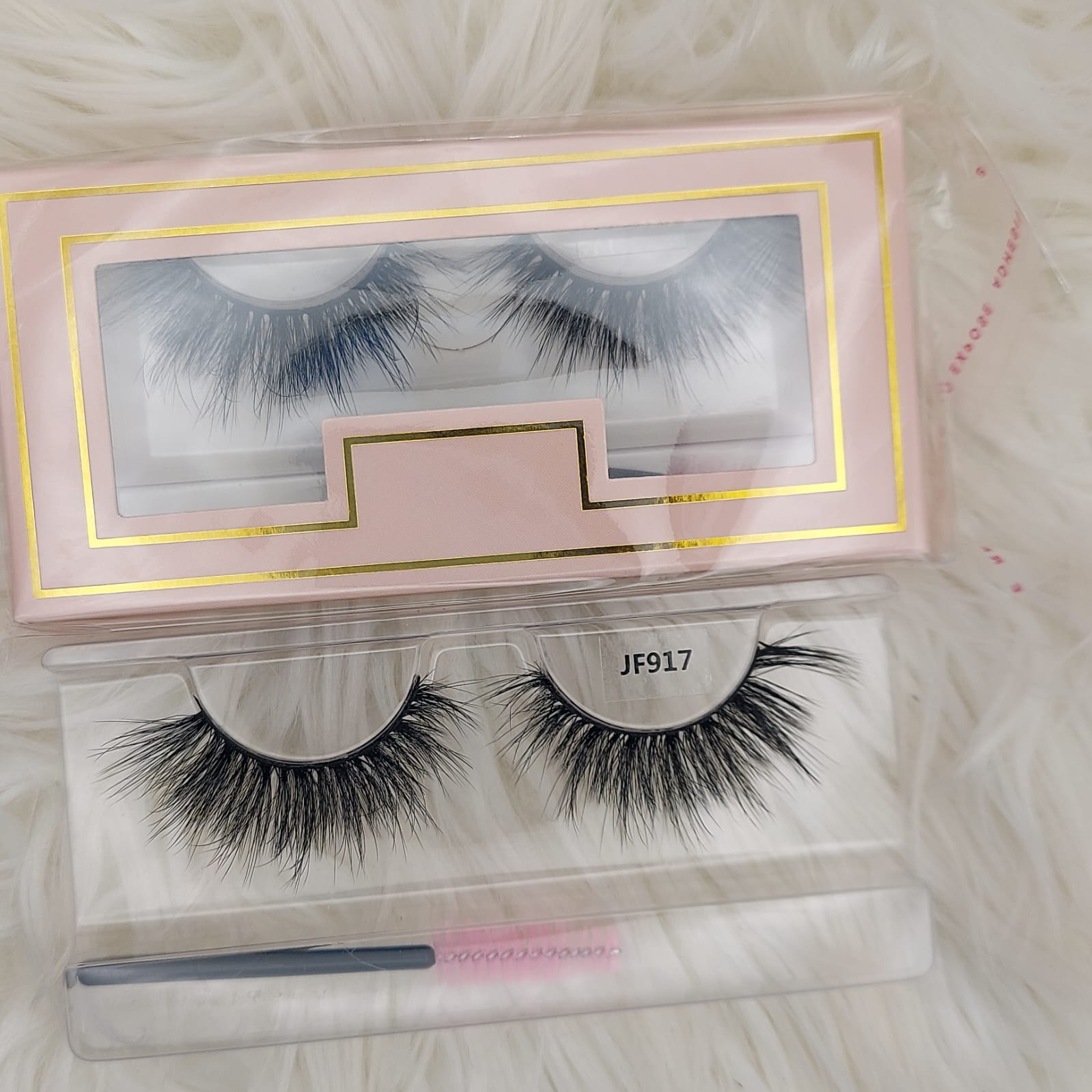 5D faux mink strip lashes (sold x 10 pieces)