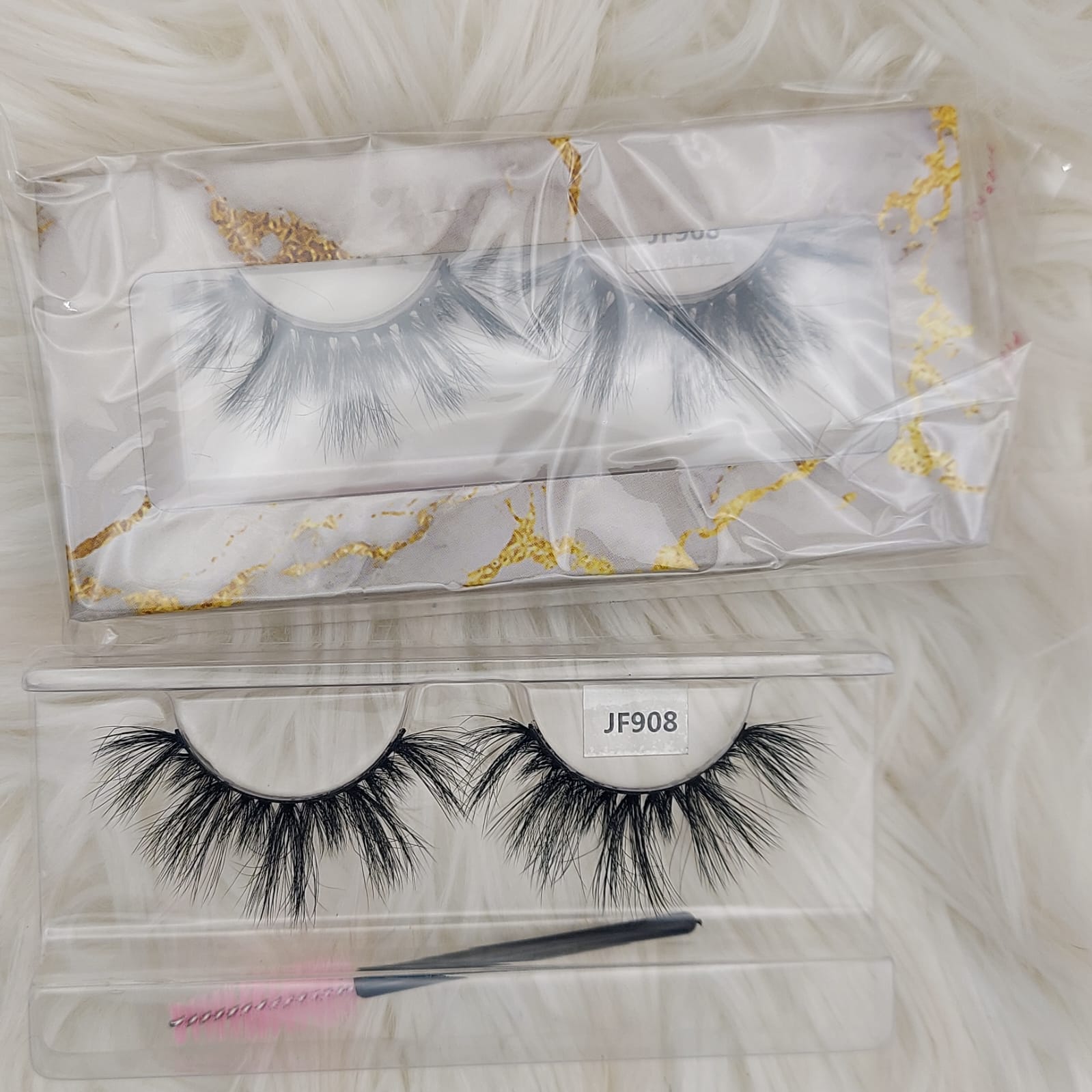 5D faux mink strip lashes (sold x 10 pieces)