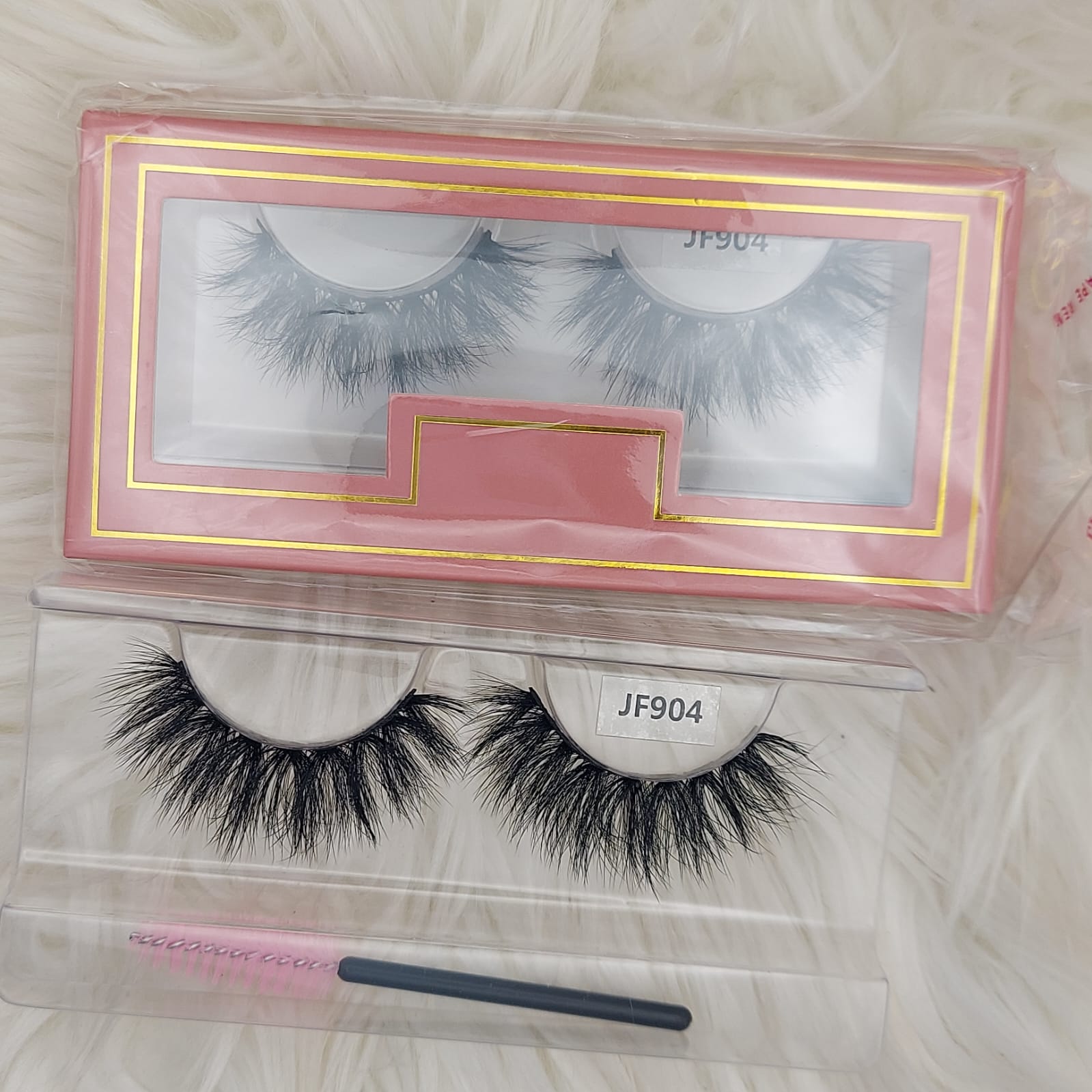 5D faux mink strip lashes (sold x 10 pieces)