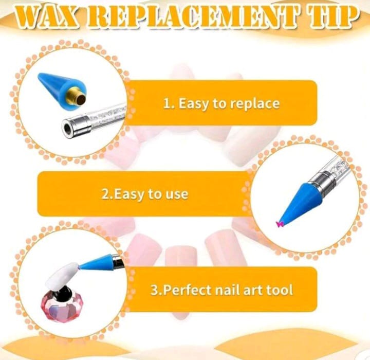 Rhinestone picker/ replacement wax