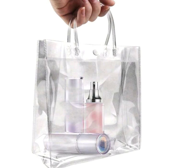 PVC clear gift bags