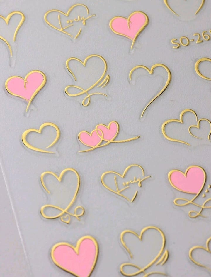 Nail art stickers