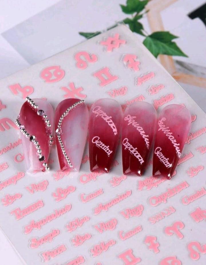 Nail art stickers