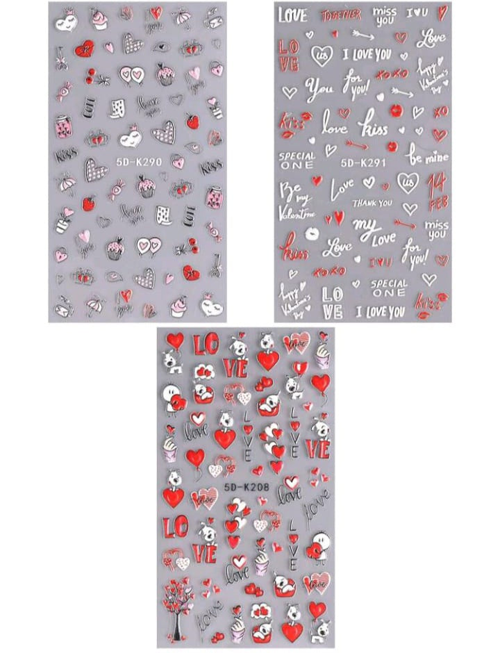 Nail art stickers