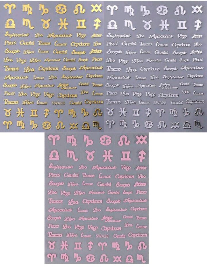 Nail art stickers