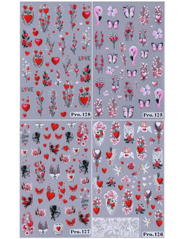 Nail art stickers